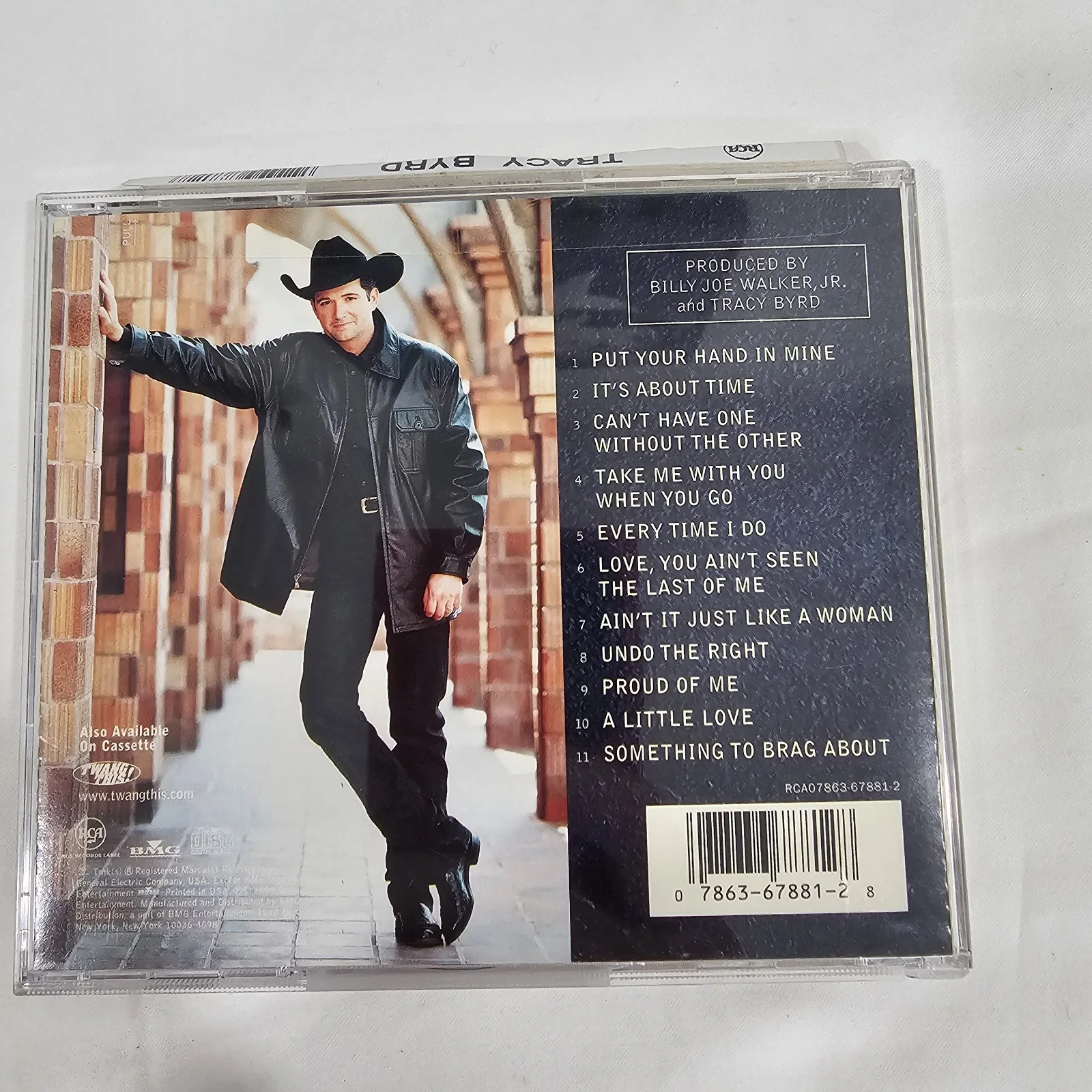 Tracy Byrd Signed Cd "Its about time" Autographed Country Music, image 2