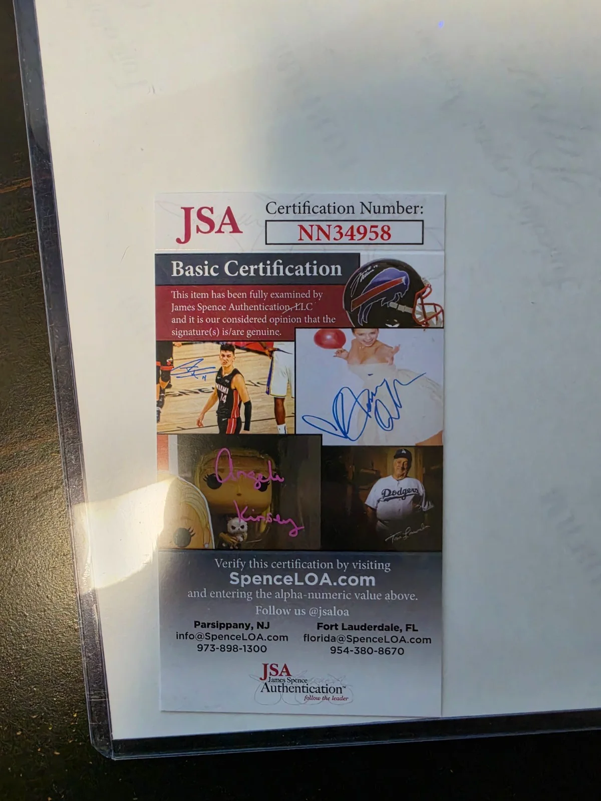 Sean Patrick Flanery — Sean Patrick Flanery Signed SAW 3D 11x14 Photo, JSA Authenticated, Bobby Dagen, изображение 4
