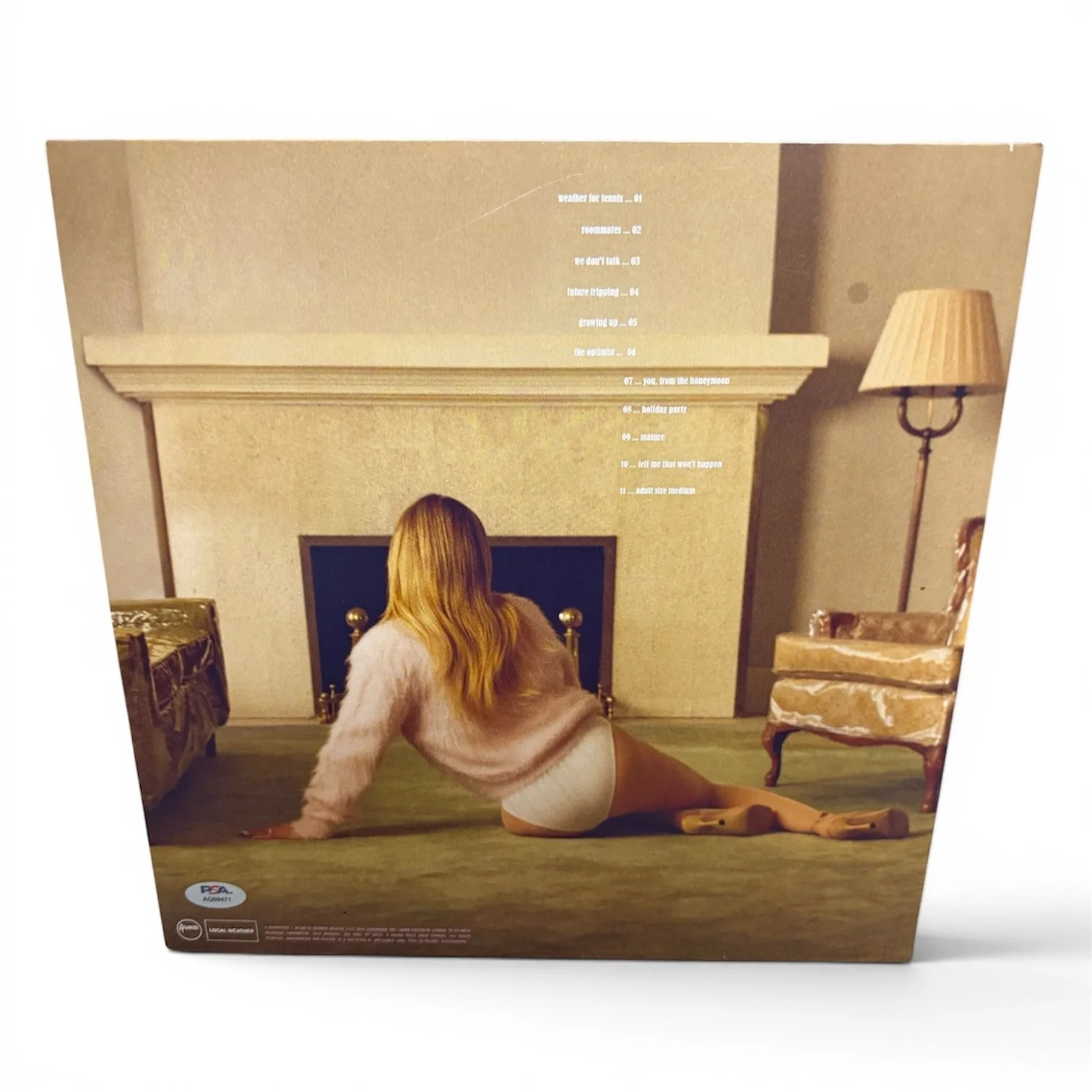 Hilary Duff Signed Autographed 2026 Luck...Or Something LP Album Vinyl PSA/DNA, image 2