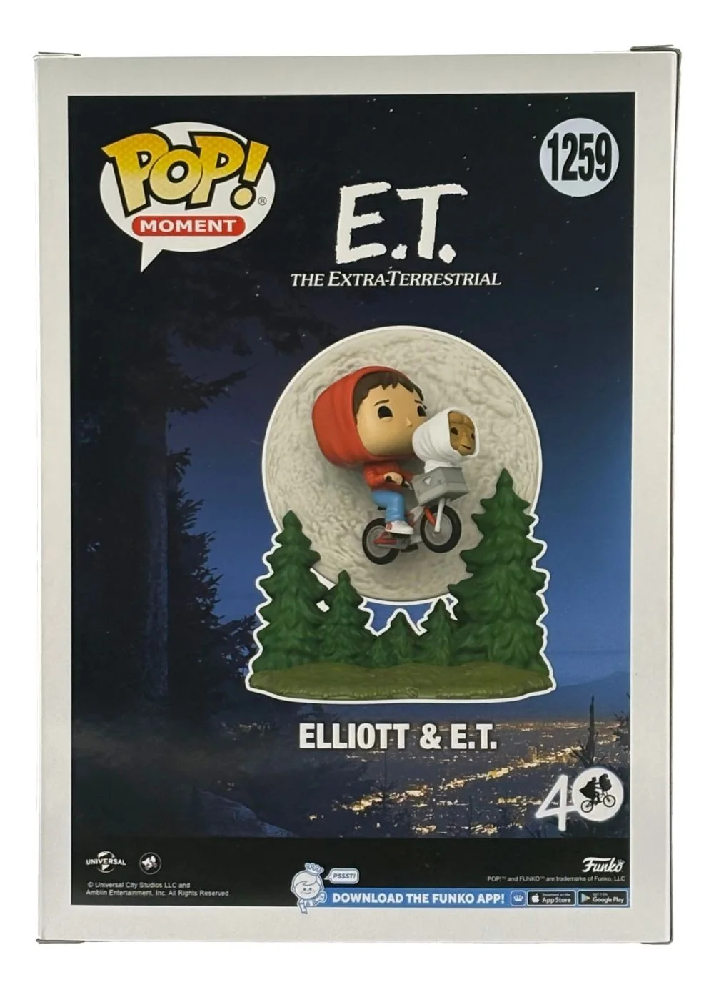 Henry Thomas — ET Cast (4) Signed ET Jumbo Funko Pop #1259 Henry Thomas De Merritt & More JSA, изображение 3
