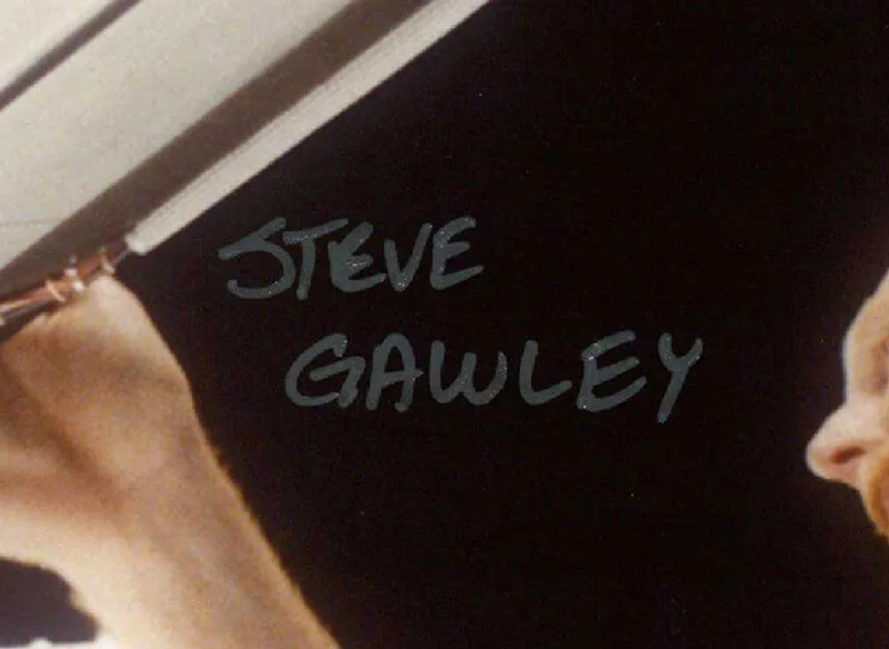 STEVE GAWLEY SIGNED 11x14 PHOTO DELOREAN BACK TO THE FUTURE BTTF BECKETT BAS, изображение 2