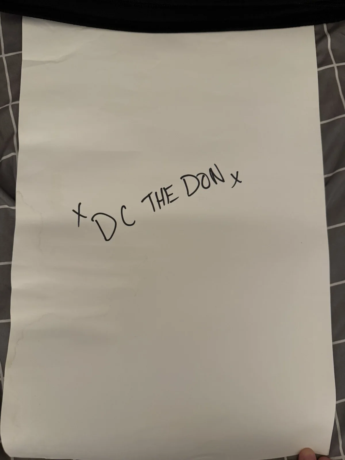 DC the Don Rapper Signed Poster, image 2
