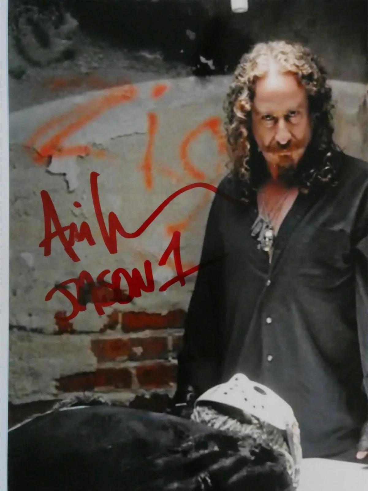 Ari Lehman — Ari Lehman Signed 8x10 Photo Autographed Jason Friday The 13th, image 2