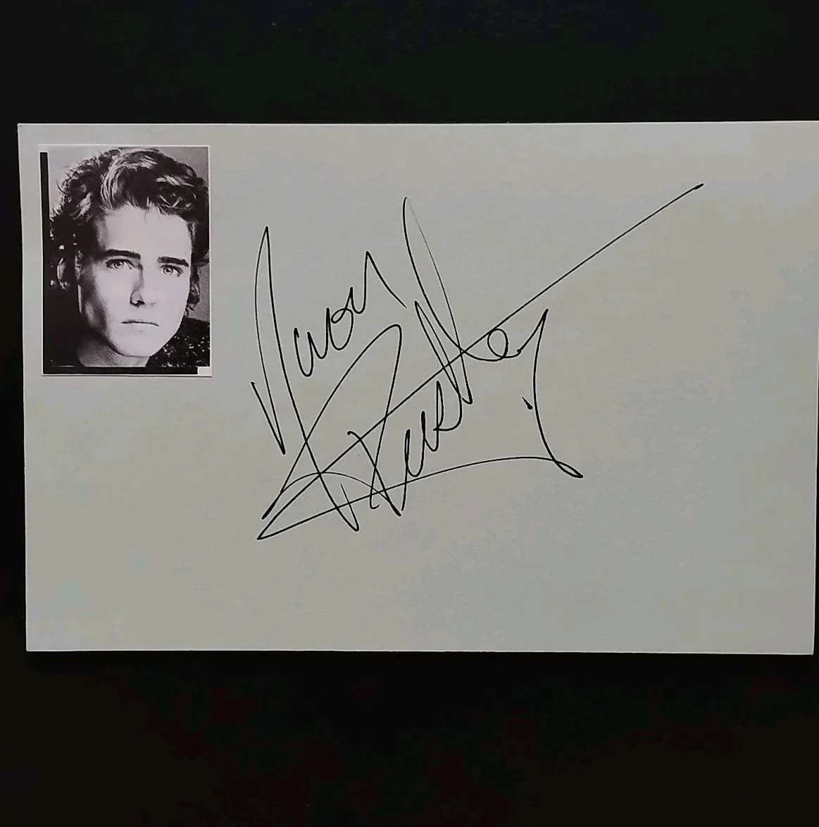 Jason Priestley — JASON PRIESTLEY Autographed 4x6 + 8 COLD BLOODED 11x14 Lobby Cards, изображение 2