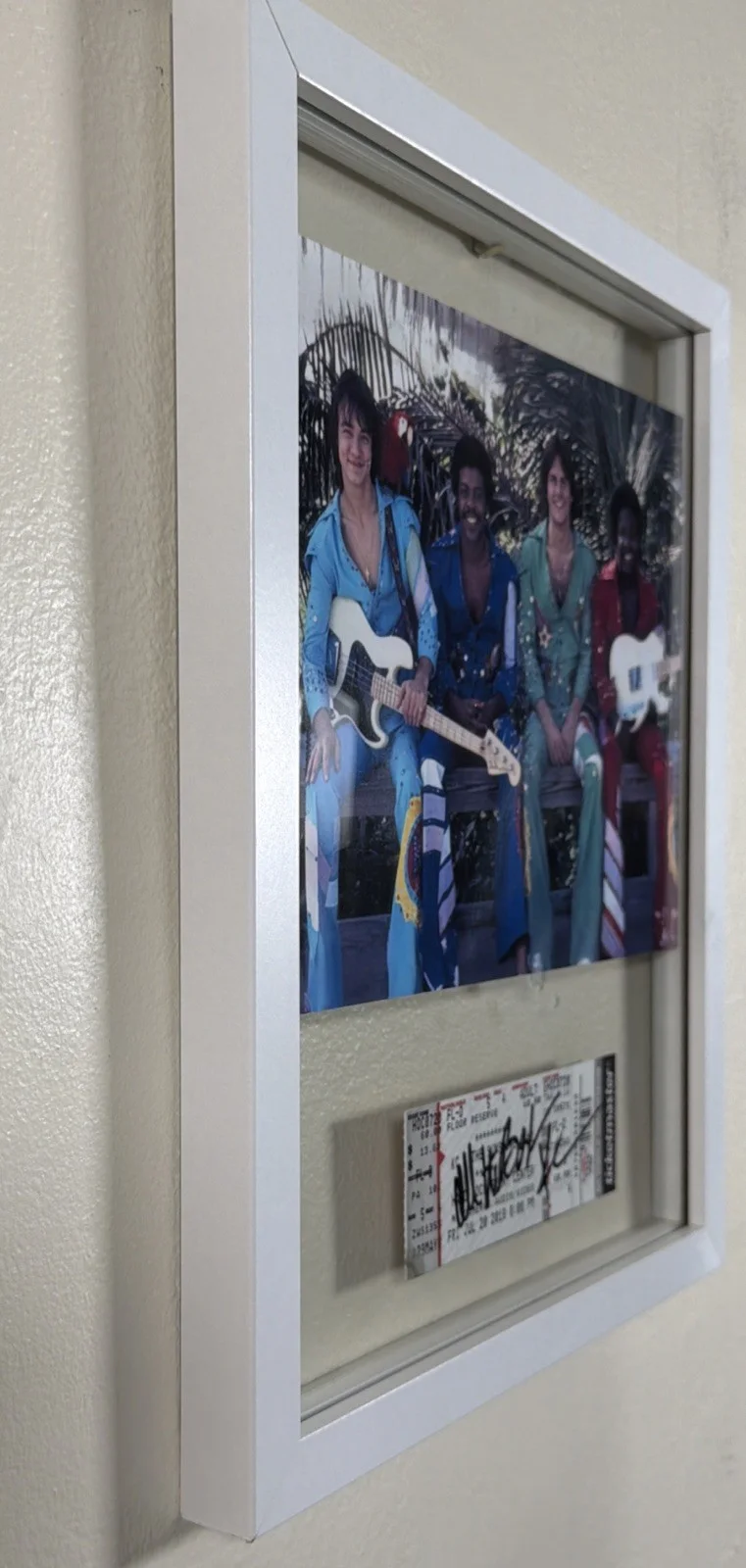 KC And The Sunshine Band Signed Concert Ticket Framed Display PAAS COA, изображение 5