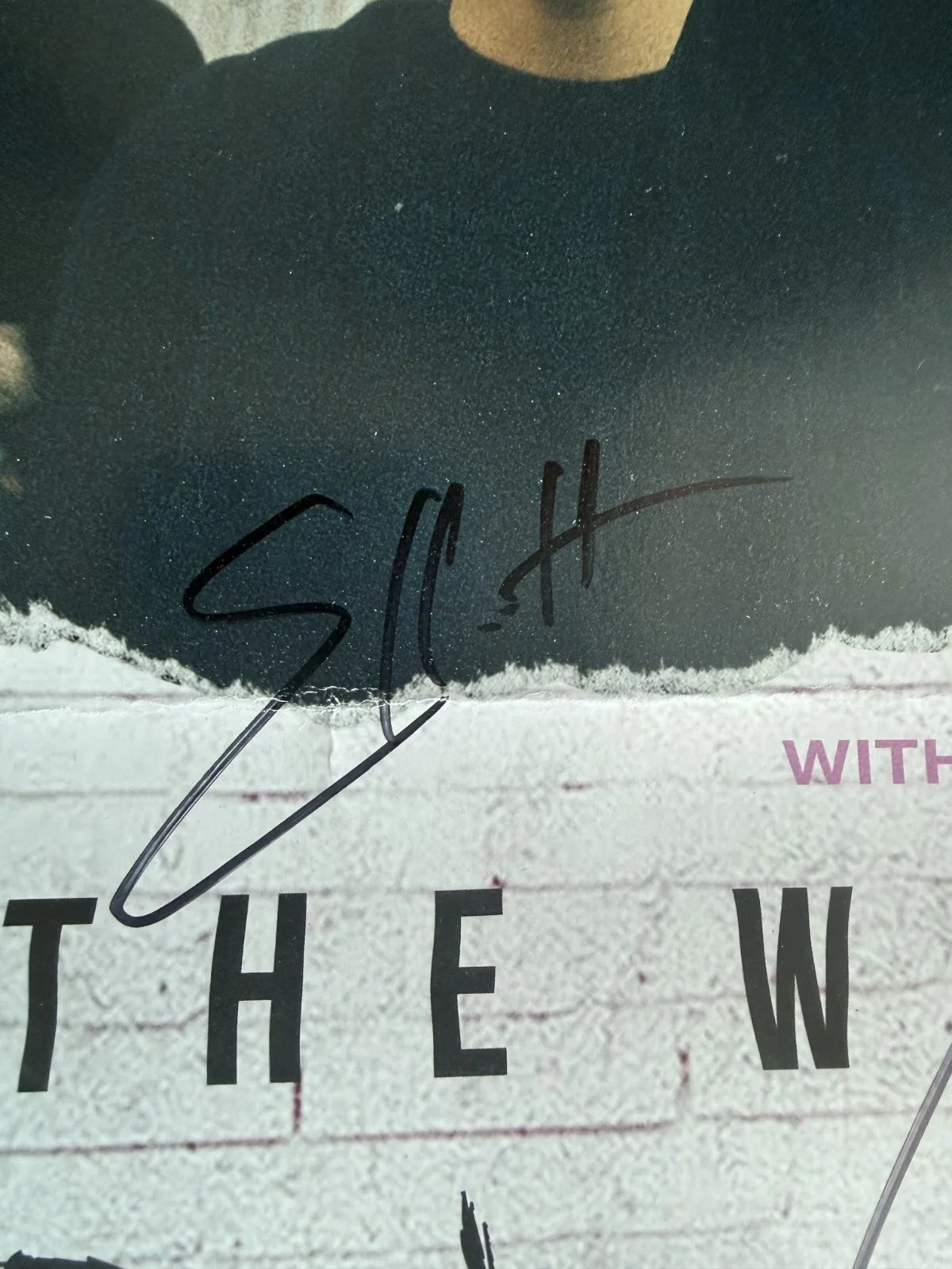 Blessthefall Signed Hard Feelings Tour Poster 2018, image 3