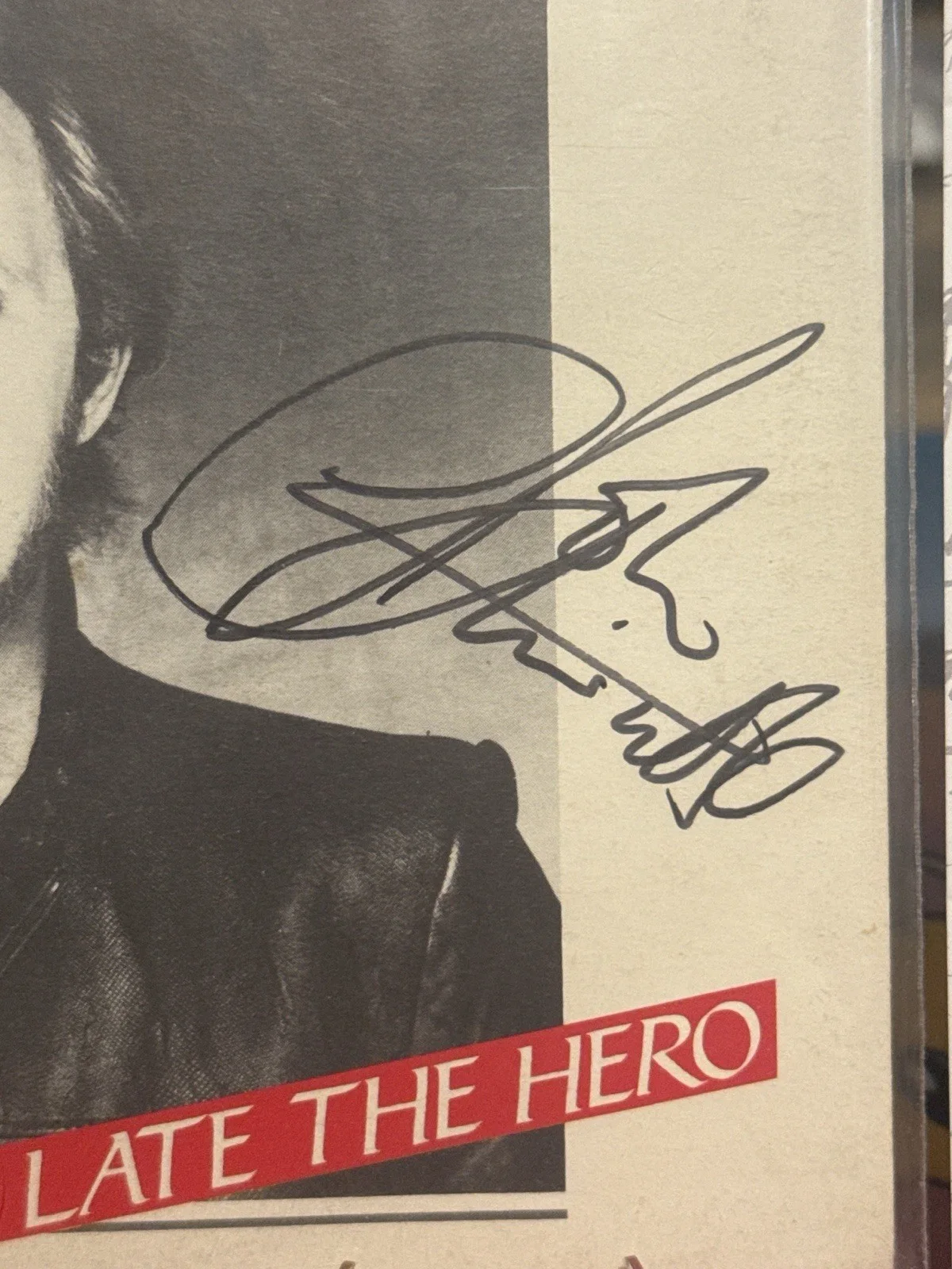 John Entwistle Signed Too Late The Hero 45 RPM Record JSA Autograph Who Bassist, изображение 3