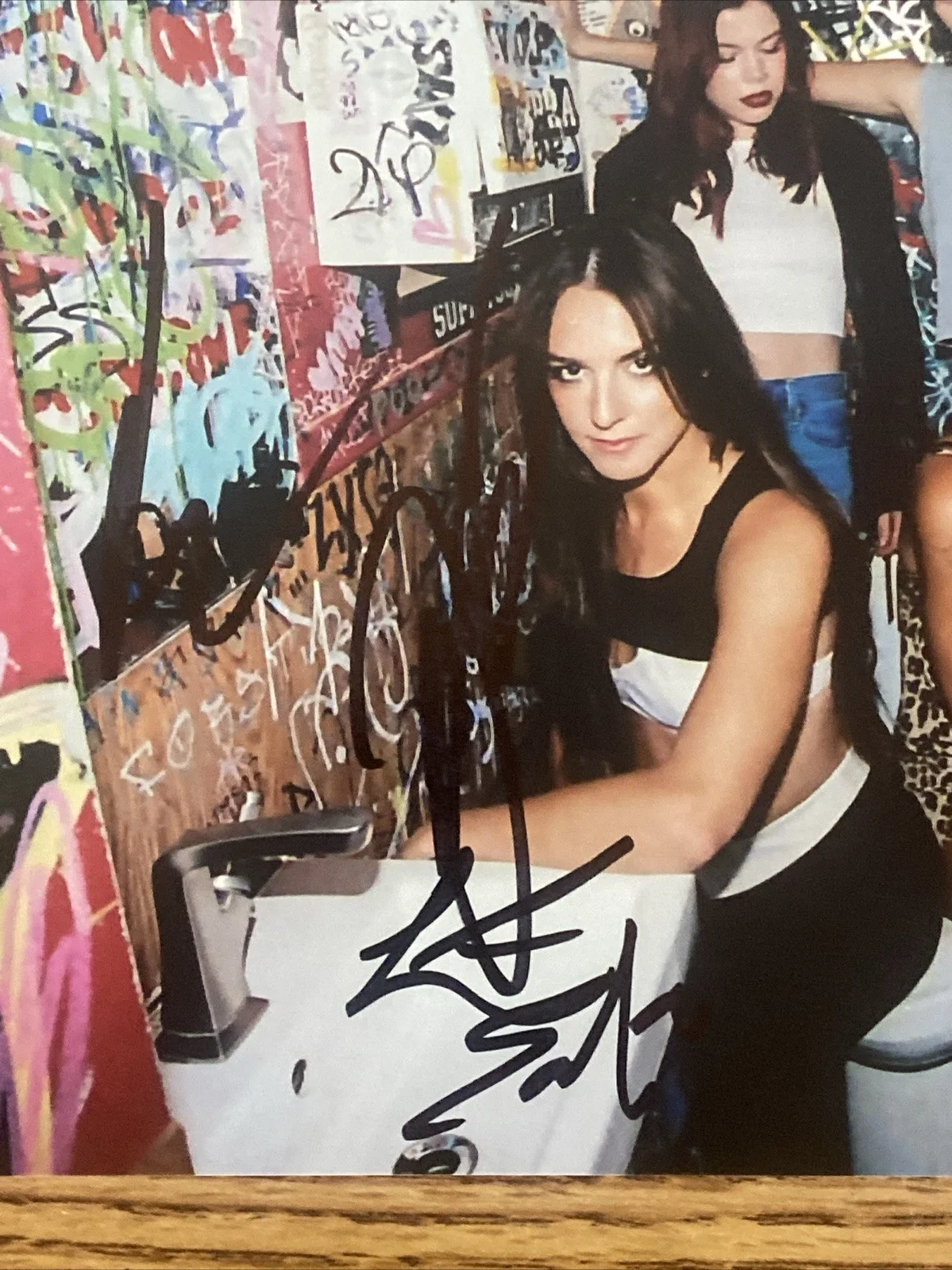 The Beaches Band Full Autographed 8x10 Photo Jordan Miller +3, image 2