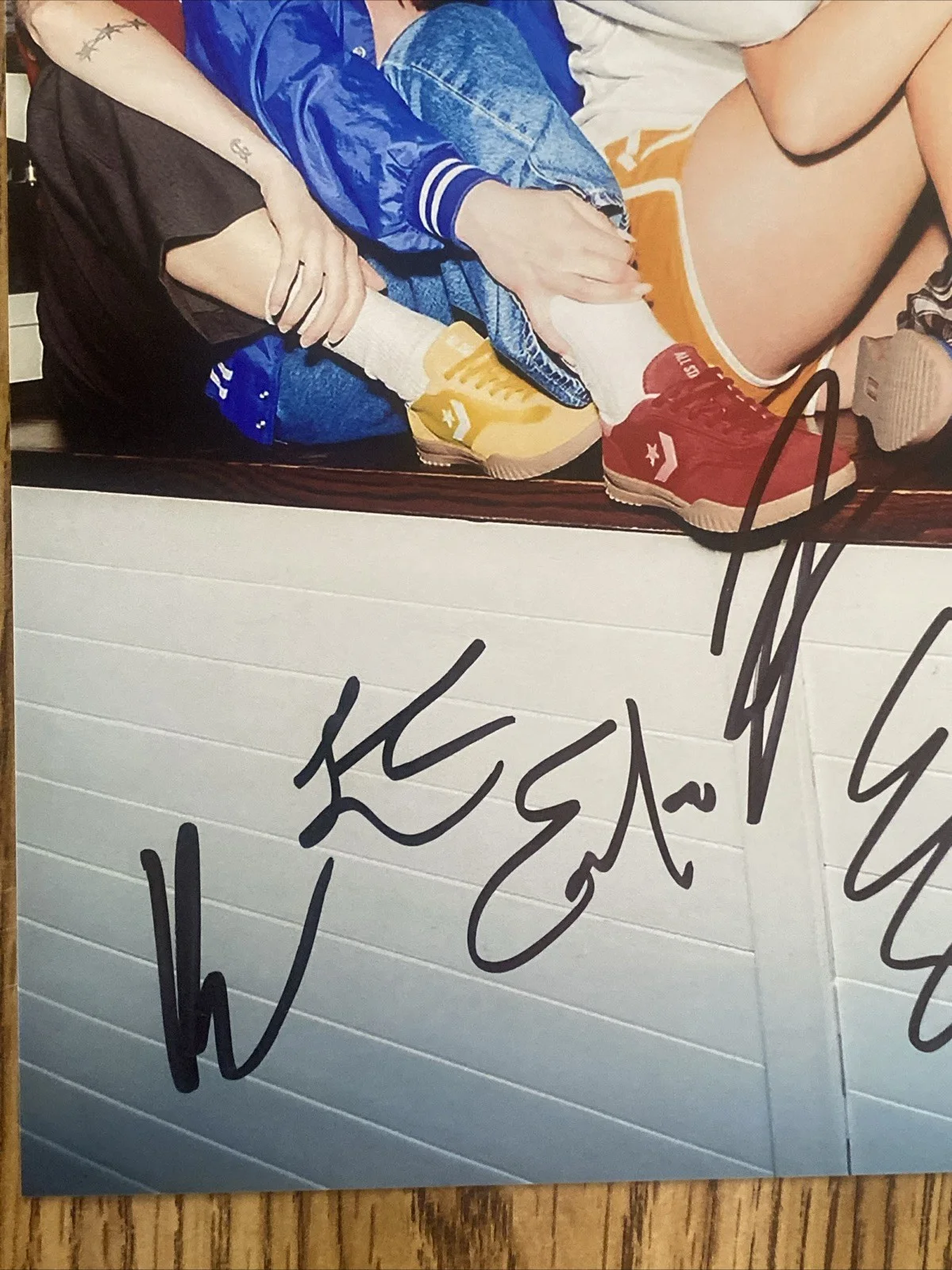 The Beaches Band Full Autographed 8x10 Photo Jordan Miller +3, image 2
