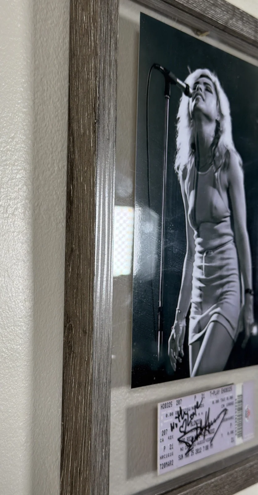 Debbie Harry - Blondie Genuine Signed Autograph Framed Display, image 5
