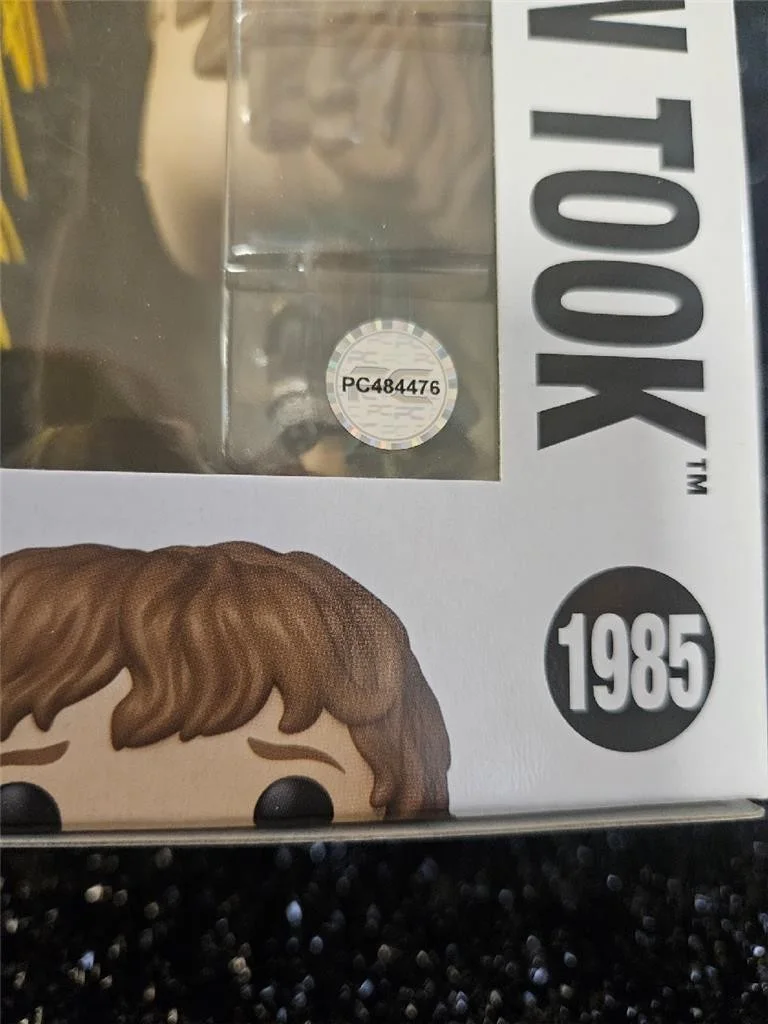 BILLY BOYD — BILLY BOYD HAND SIGNED FUNKO POP! 1985 PEREGRIN TOOK LORD OF THE RINGS W/ COA, изображение 4