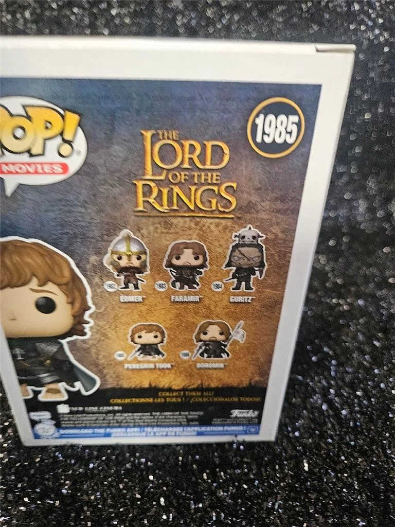 BILLY BOYD — BILLY BOYD HAND SIGNED FUNKO POP! 1985 PEREGRIN TOOK LORD OF THE RINGS W/ COA, изображение 5