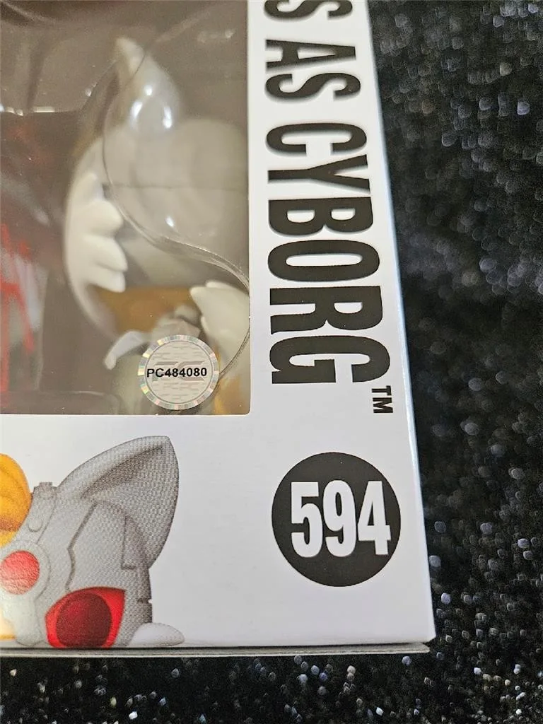 RYAN REYNOLDS — KHARY PAYTON SIGNED FUNKO POP 594 SONIC HEDGEHOG TAILS AS CYBORG DC W/ COA, image 4