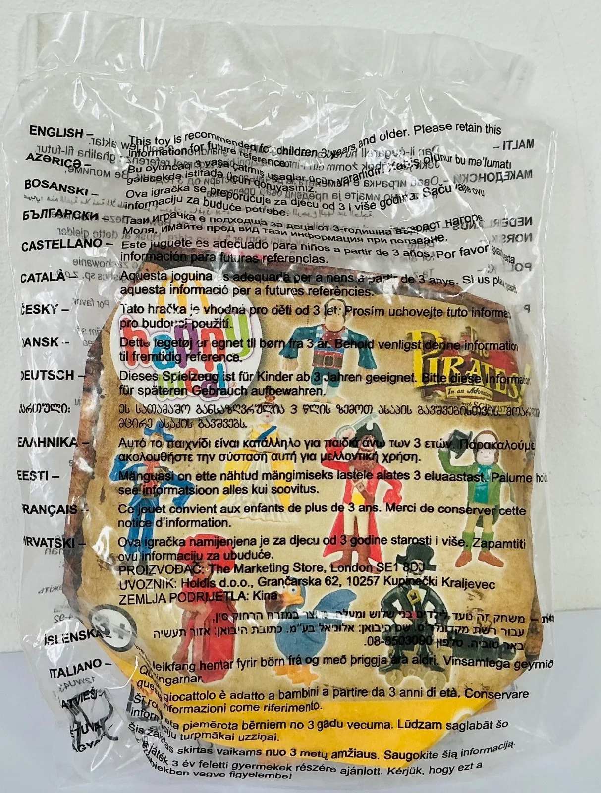 NEW 2012 MCDONALDS CUTLASS LIZ TOY FIGURE PIRATES IN AN ADVENTURE WITH SCIENTIST, изображение 3
