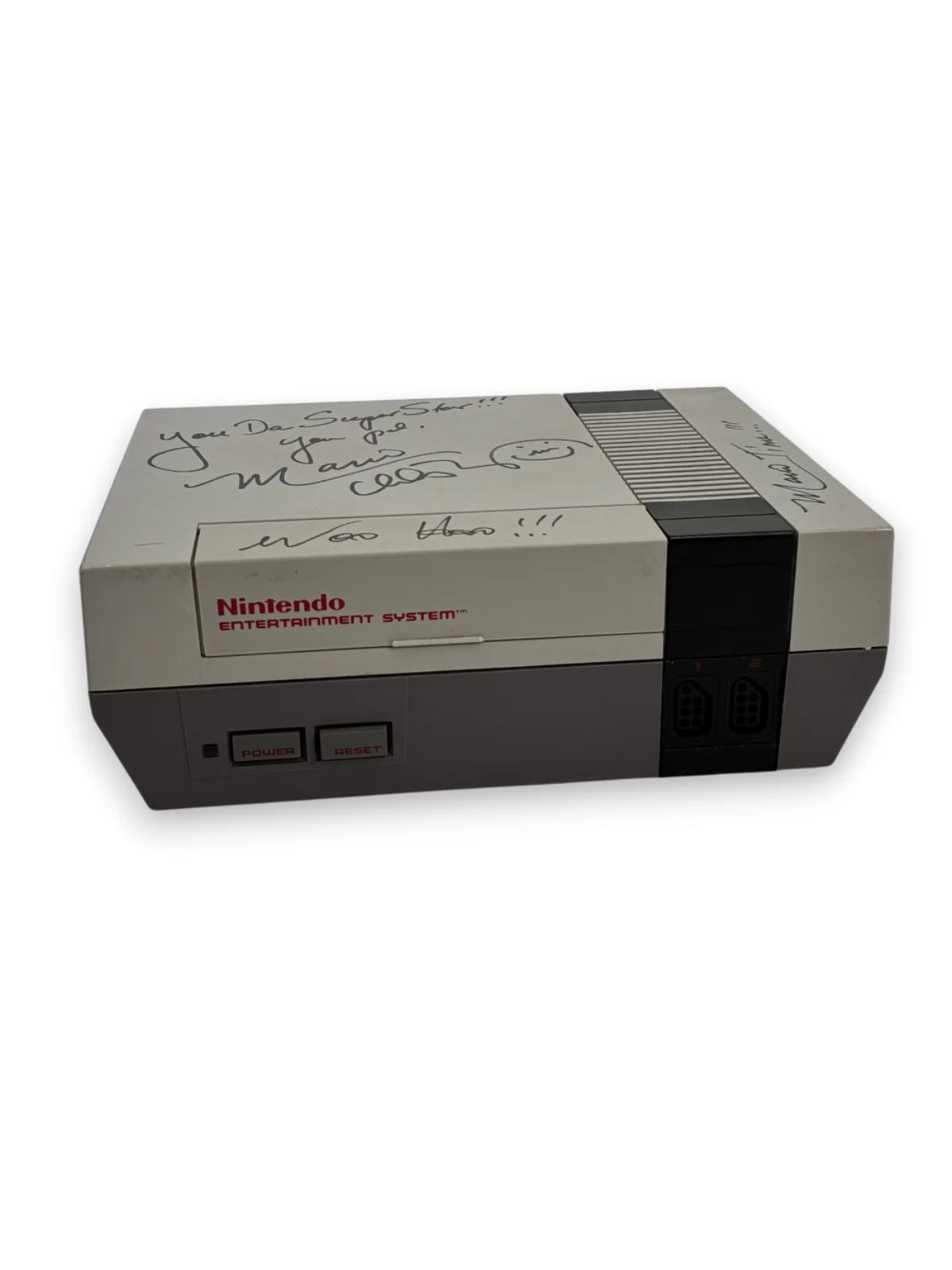 Charles Martinet Signed Autographed Inscribed Nintendo BAS COA, image 3