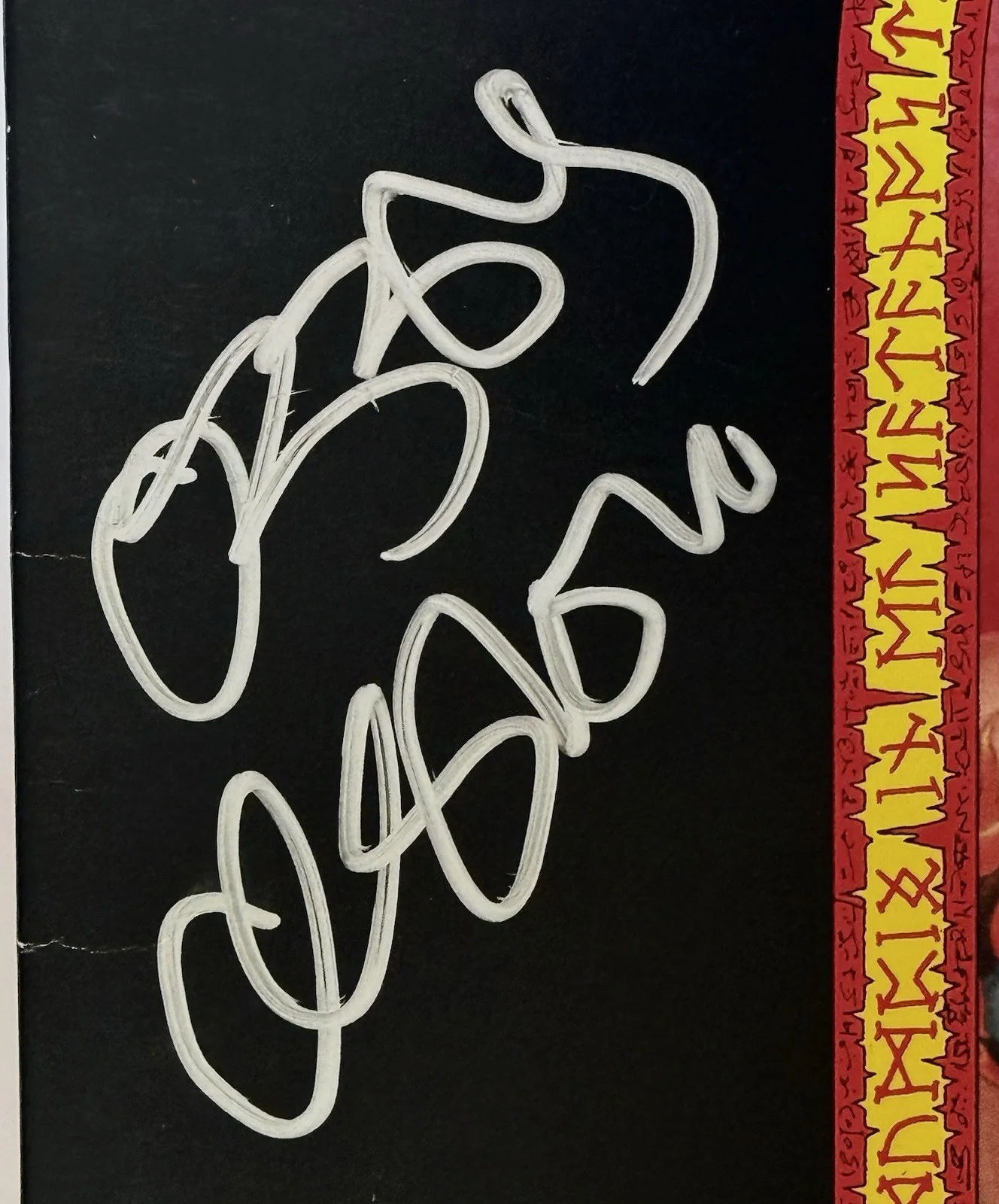 Ozzy Osbourne signed Album Speak of the Devil vinyl lp live full sig beckett loa, изображение 3