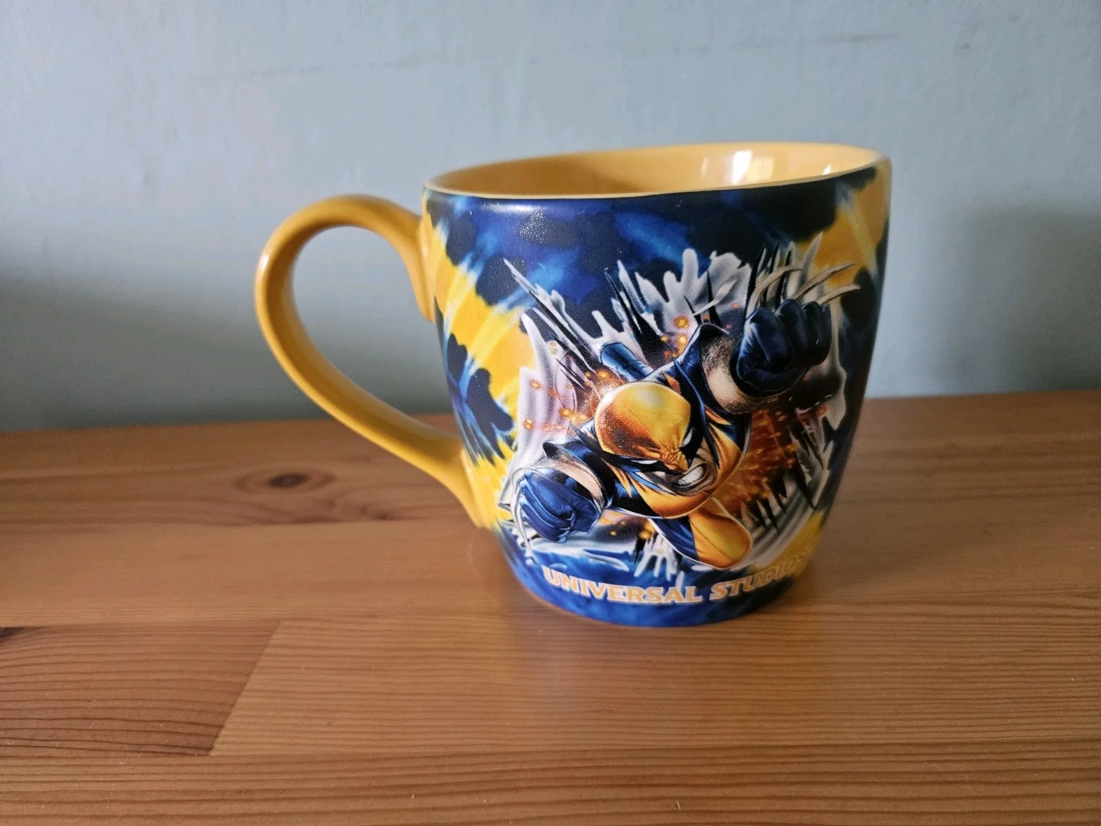 Marvel X-Men Wolverine 2006 Universal Studios Coffee Cup Mug Very Rare Gift?, image 2