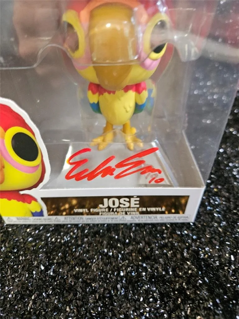 EDWIN ENCARNACION — EDWIN ENCARNACION HAND SIGNED AUTOGRAPHED FUNKO POP! 1308 DISNEY PARROT JOSE COA, image 2