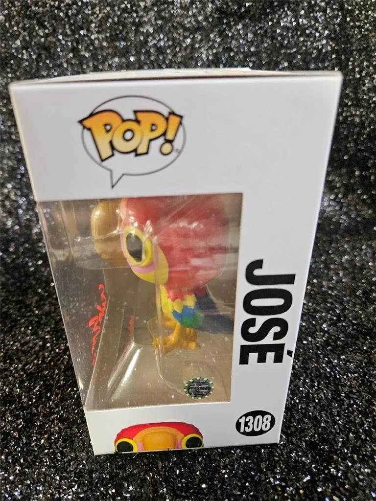 EDWIN ENCARNACION — EDWIN ENCARNACION HAND SIGNED AUTOGRAPHED FUNKO POP! 1308 DISNEY PARROT JOSE COA, image 3