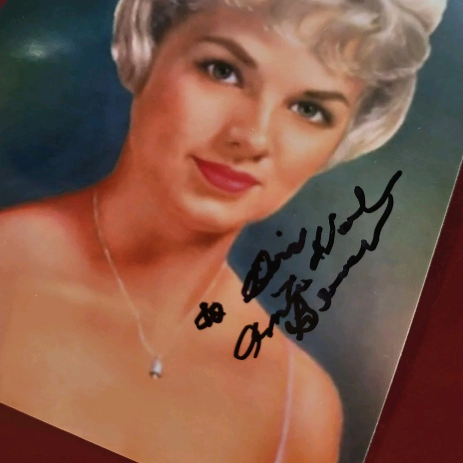 Anita Wood — Anita Wood Brewer Girlfriend Of Elvis Presley Hand Signed 4x6 Photo Autograph, изображение 2
