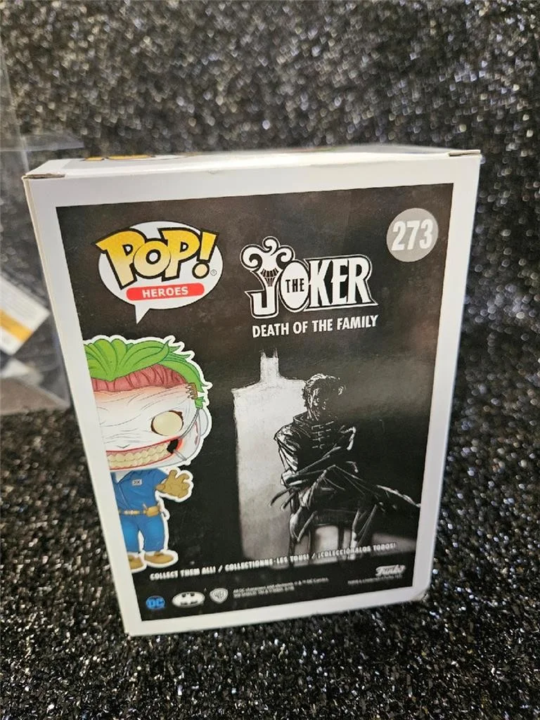 CAMERON MONAGHAN — CAMERON MONAGHAN HAND SIGNED AUTOGRAPHED FUNKO POP! 273 THE JOKER BATMAN W/COA, изображение 4