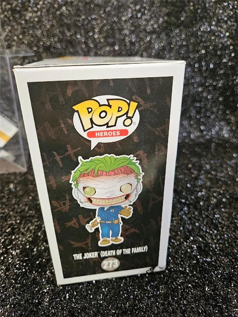 CAMERON MONAGHAN — CAMERON MONAGHAN HAND SIGNED AUTOGRAPHED FUNKO POP! 273 THE JOKER BATMAN W/COA, изображение 5