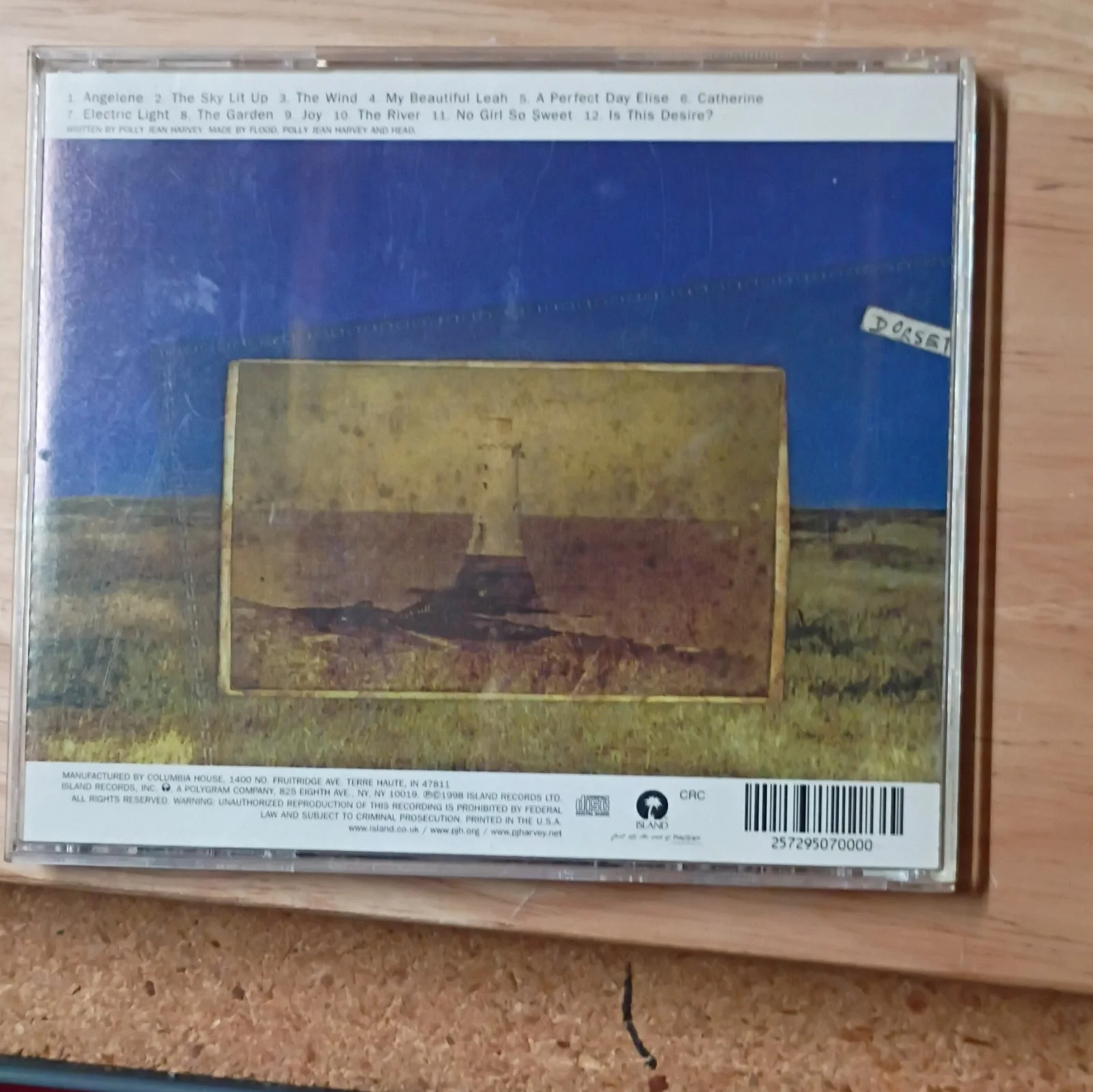 PJ Harvey Is This Desire? Signed Autographed CD & Booklet Music Jewel Case, image 2