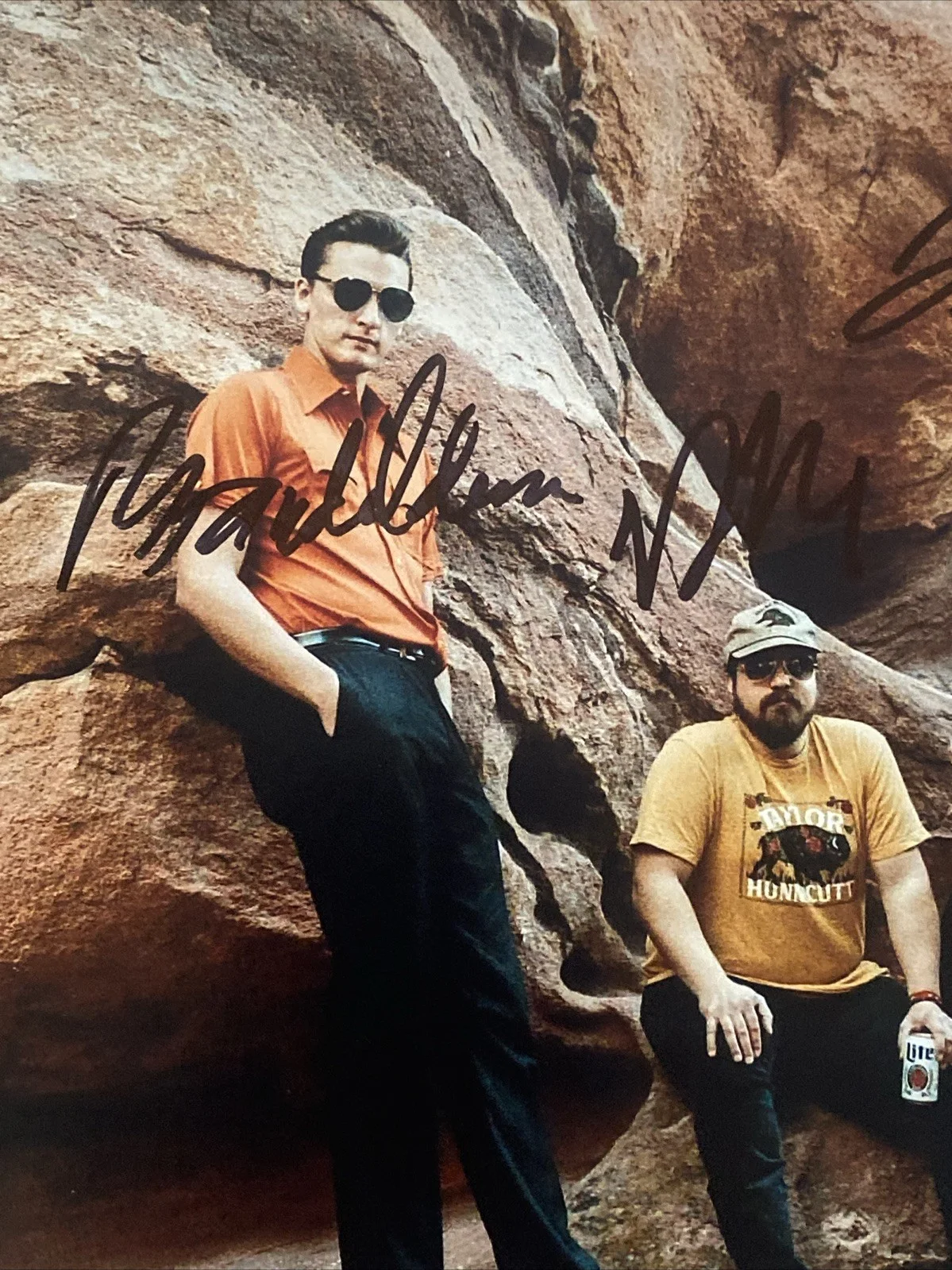 Brandon Coleman, John Hall, Drew Nix, Zach Richel — The Red Clay Strays Autographed 8x10 Photo Brandon Coleman +3 Band Members, изображение 2