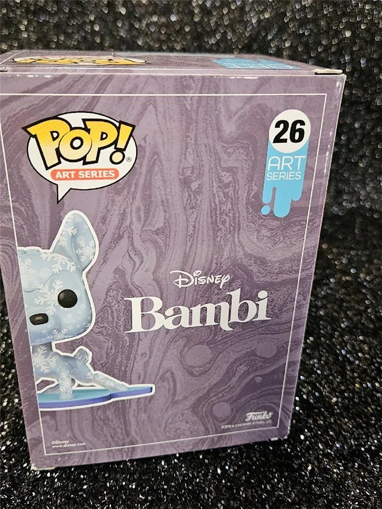 DONNIE DUNAGAN — DONNIE DUNAGAN HAND SIGNED AUTOGRAPHED FUNKO POP! INSCRIBED BAMBI DISNEY ART COA, image 5