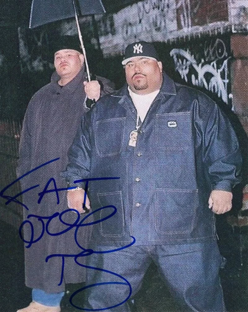 Fat Joe — Fat Joe Terror Squad Signed Autograph 8x10 Photo - Iconic w/ Big Pun Punisher