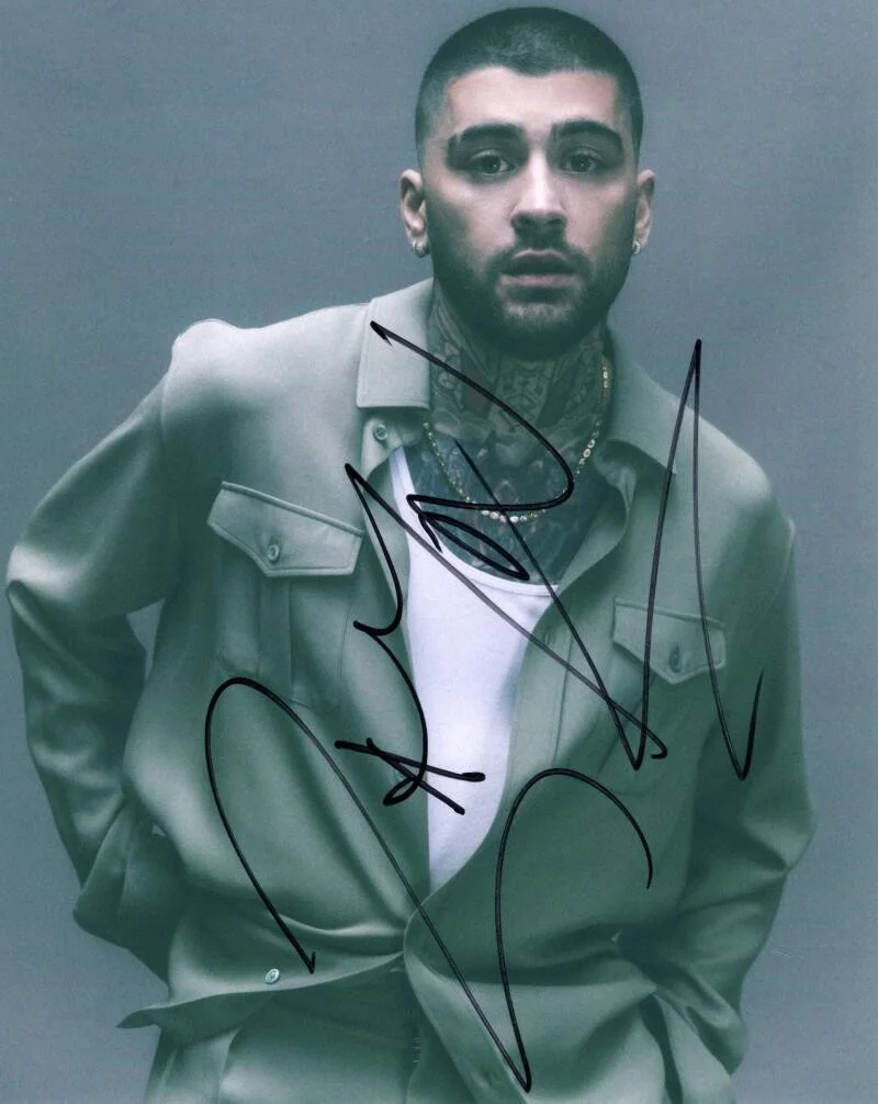 Zayn Malik — Zayn Malik One Direction Signed Autograph 8x10 Photo - Konnakol Mind of Mine