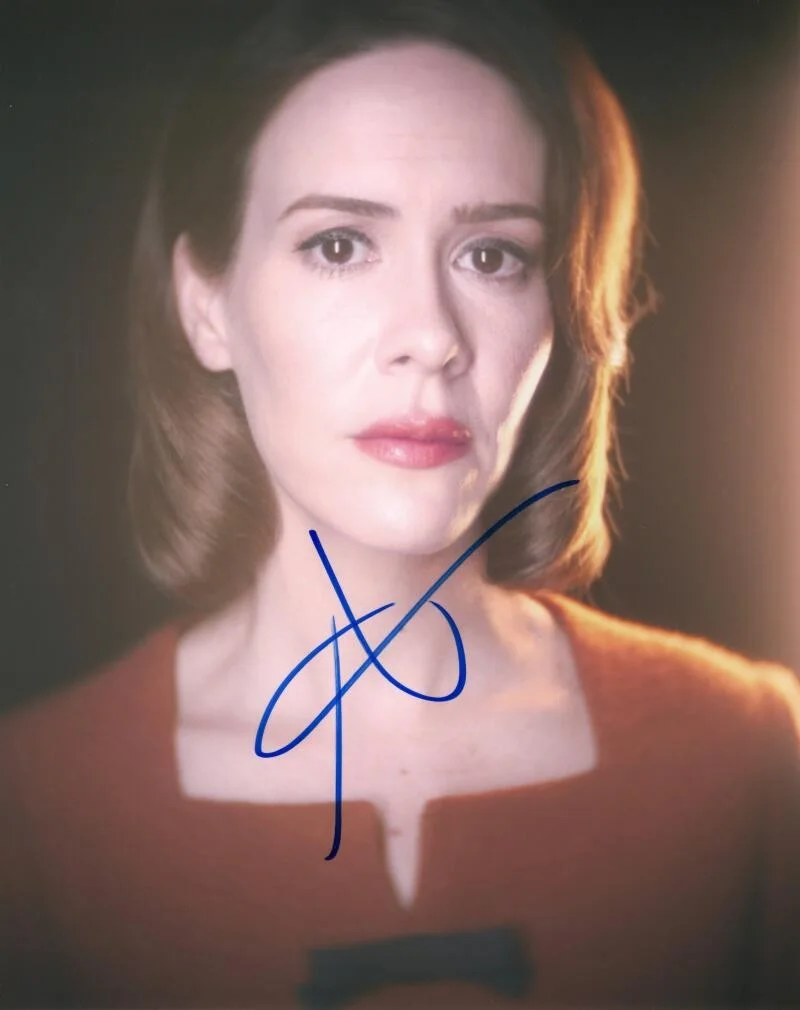 Sarah Paulson — Sarah Paulson Signed Autograph 8x10 Photo - American Horror Story Lana Winters
