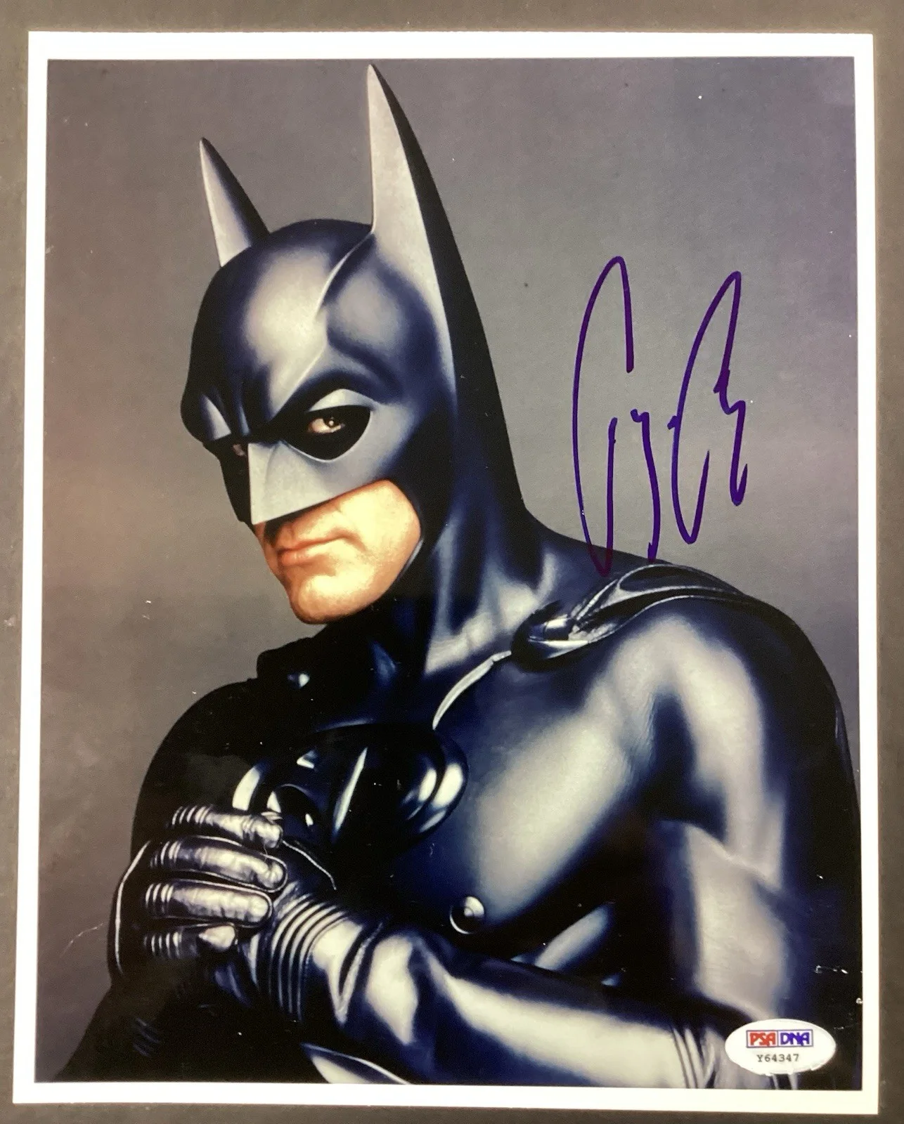 George Clooney — George Clooney Signed Photo 8x10 Batman ER Syriana Argo Oceans 11 Auto PSA/DNA, image 4