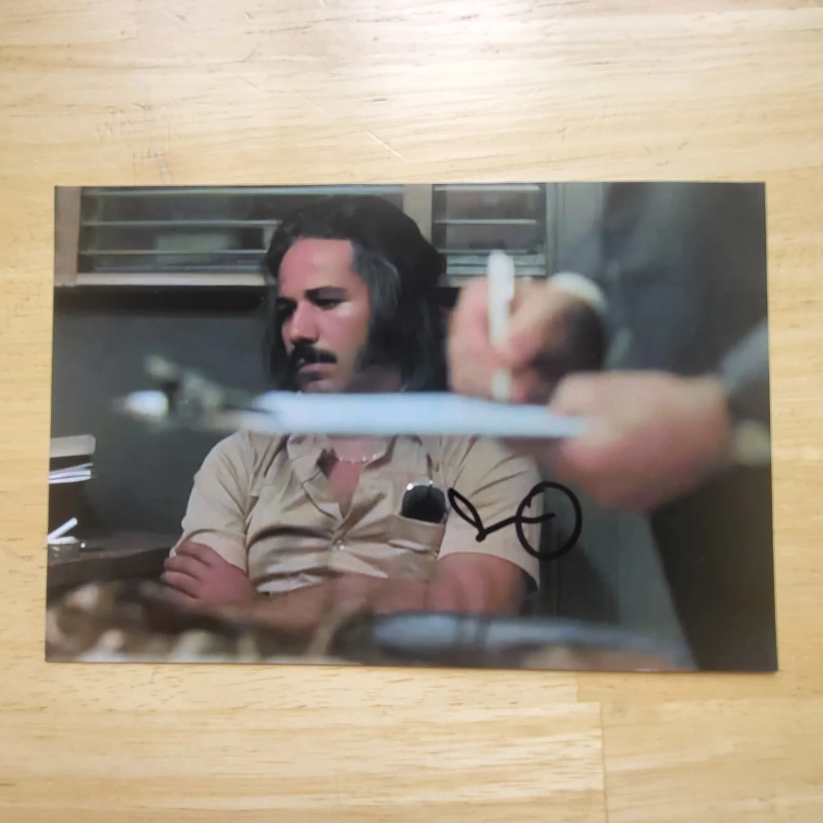 John Ortiz — John Ortiz American Gangster Hand Signed 4x6 Autograph A