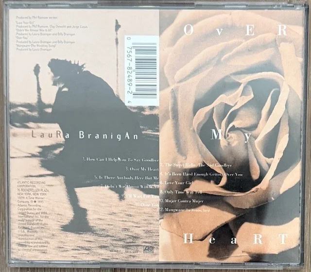 Laura Branigan : rare signed Over My Heart CD autographed ( no vinyl Lp ), image 3