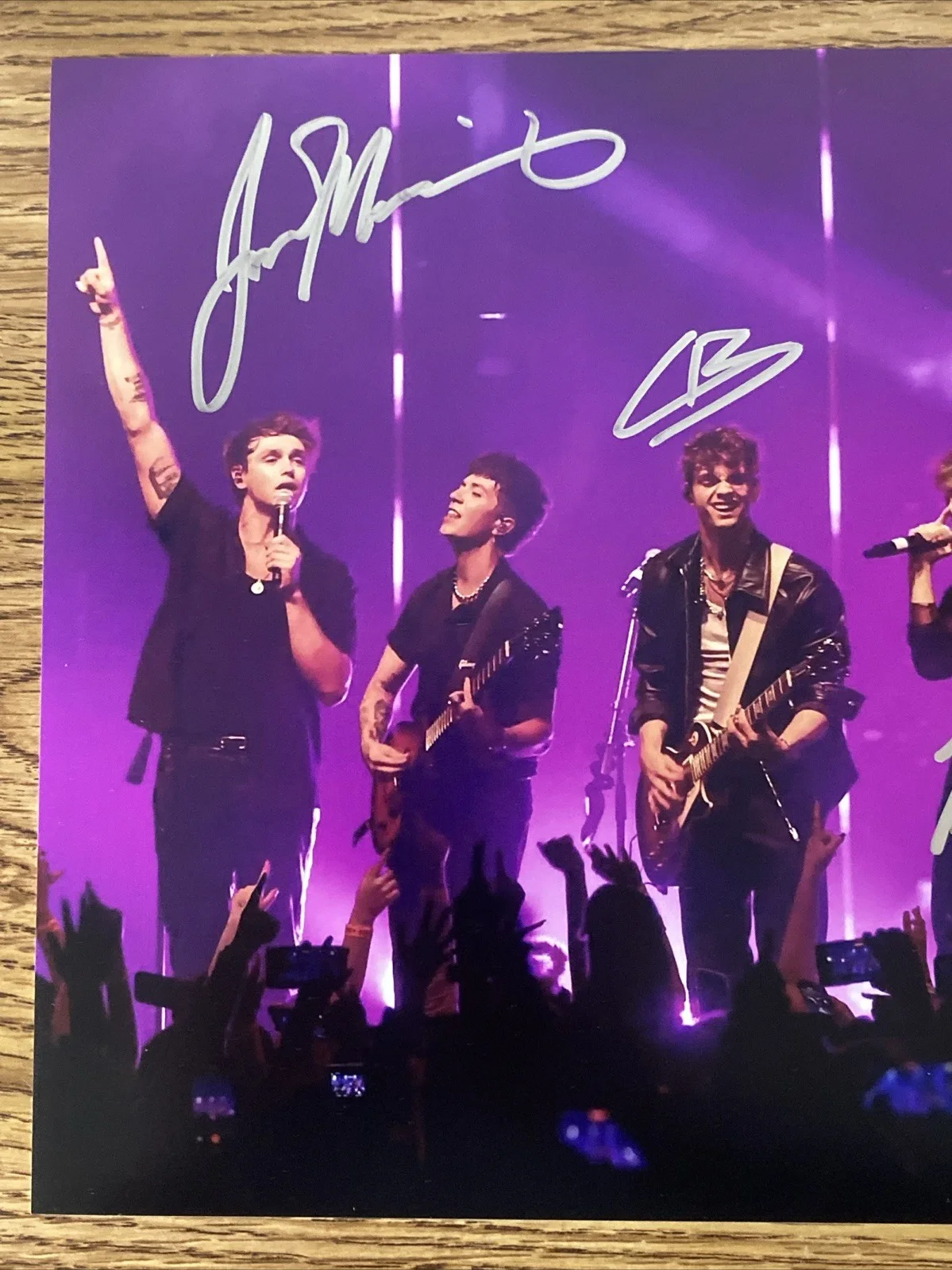 Why Don't We Autographed 8x10 Photo Daniel, Jonah, Corbyn, & Zach Pop Band, image 2