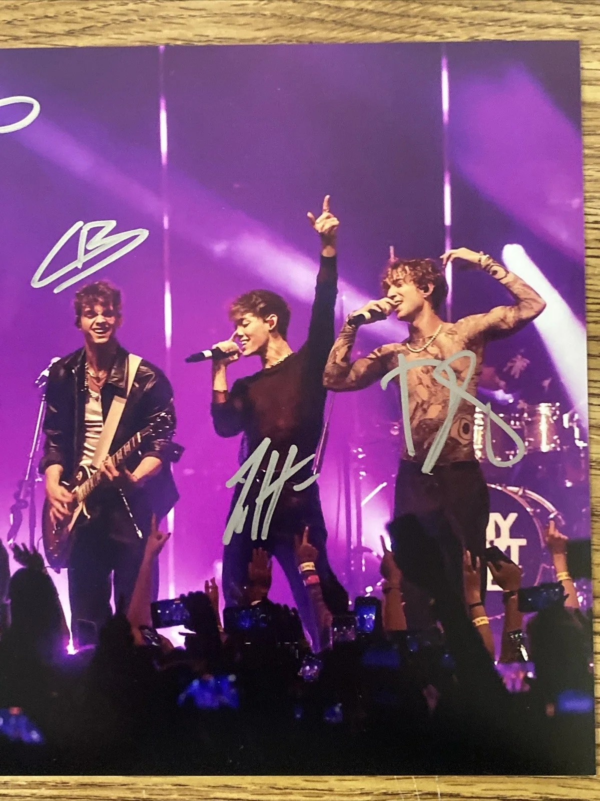 Why Don't We Autographed 8x10 Photo Daniel, Jonah, Corbyn, & Zach Pop Band, image 3