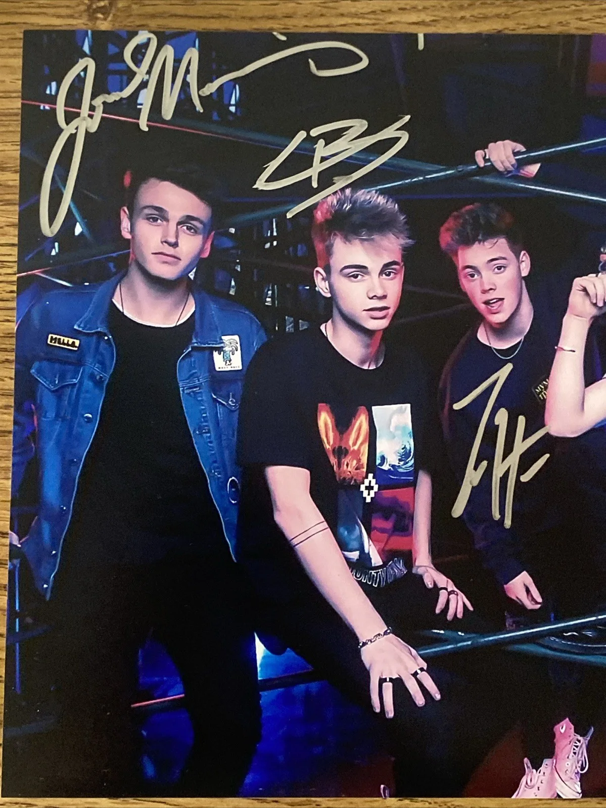 Why Don't We Autographed 8x10 Photo Daniel, Jonah, Corbyn, & Zach Pop Band, изображение 2