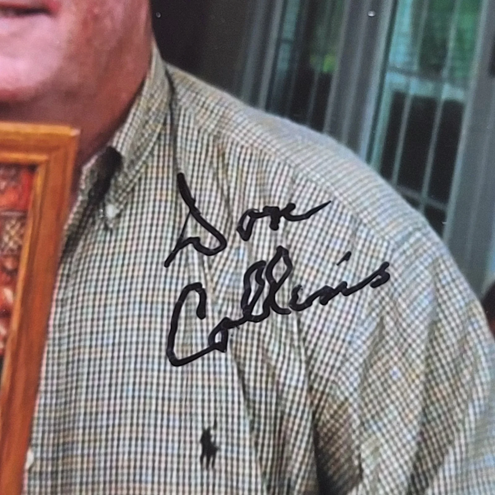 Don Collins — Don Collins It's a Wonderful Life Hand Signed 4x6 Autograph, image 2