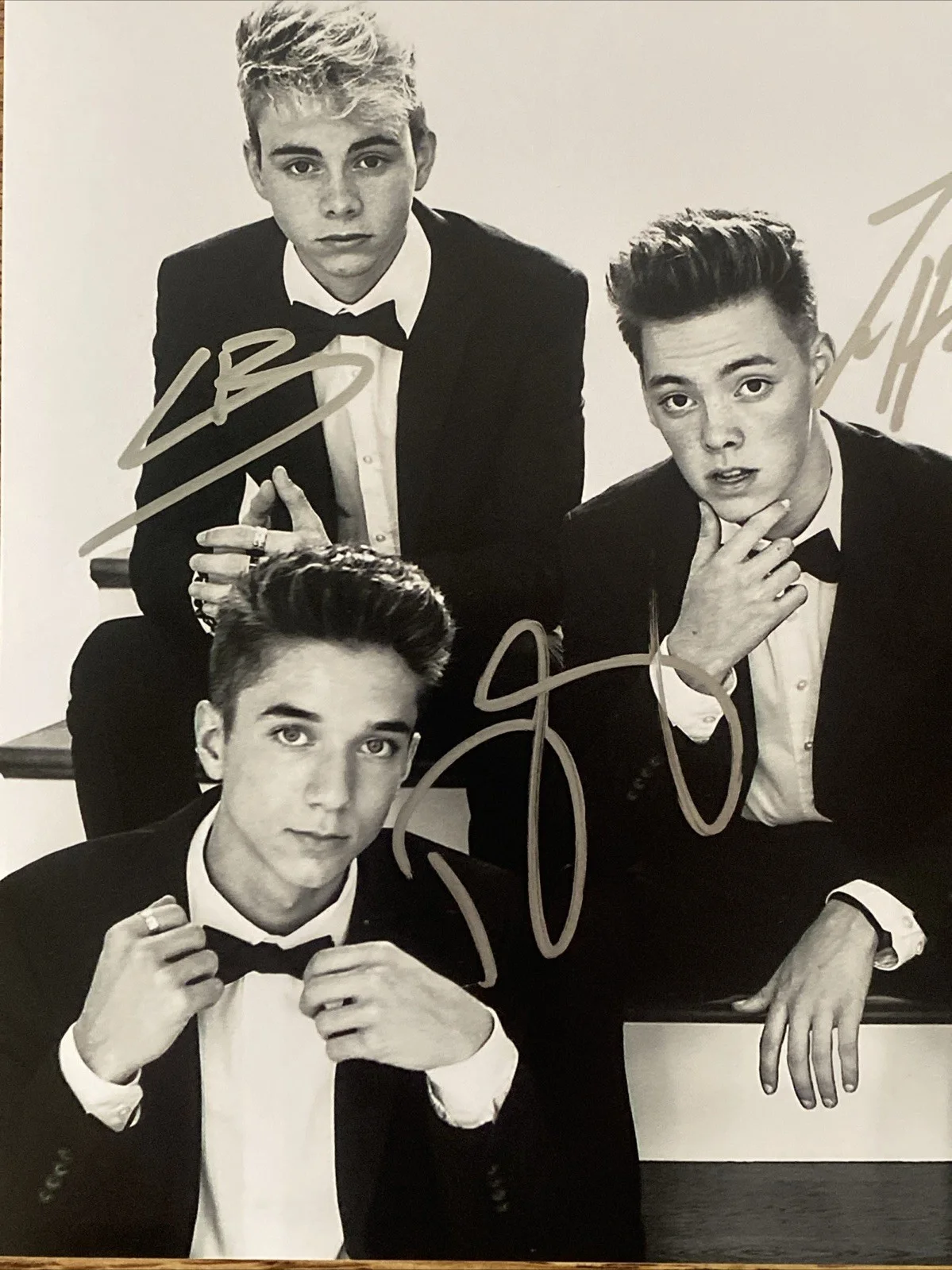 Why Don't We Autographed 8x10 Photo Daniel, Jonah, Corbyn, & Zach Pop Band, изображение 2