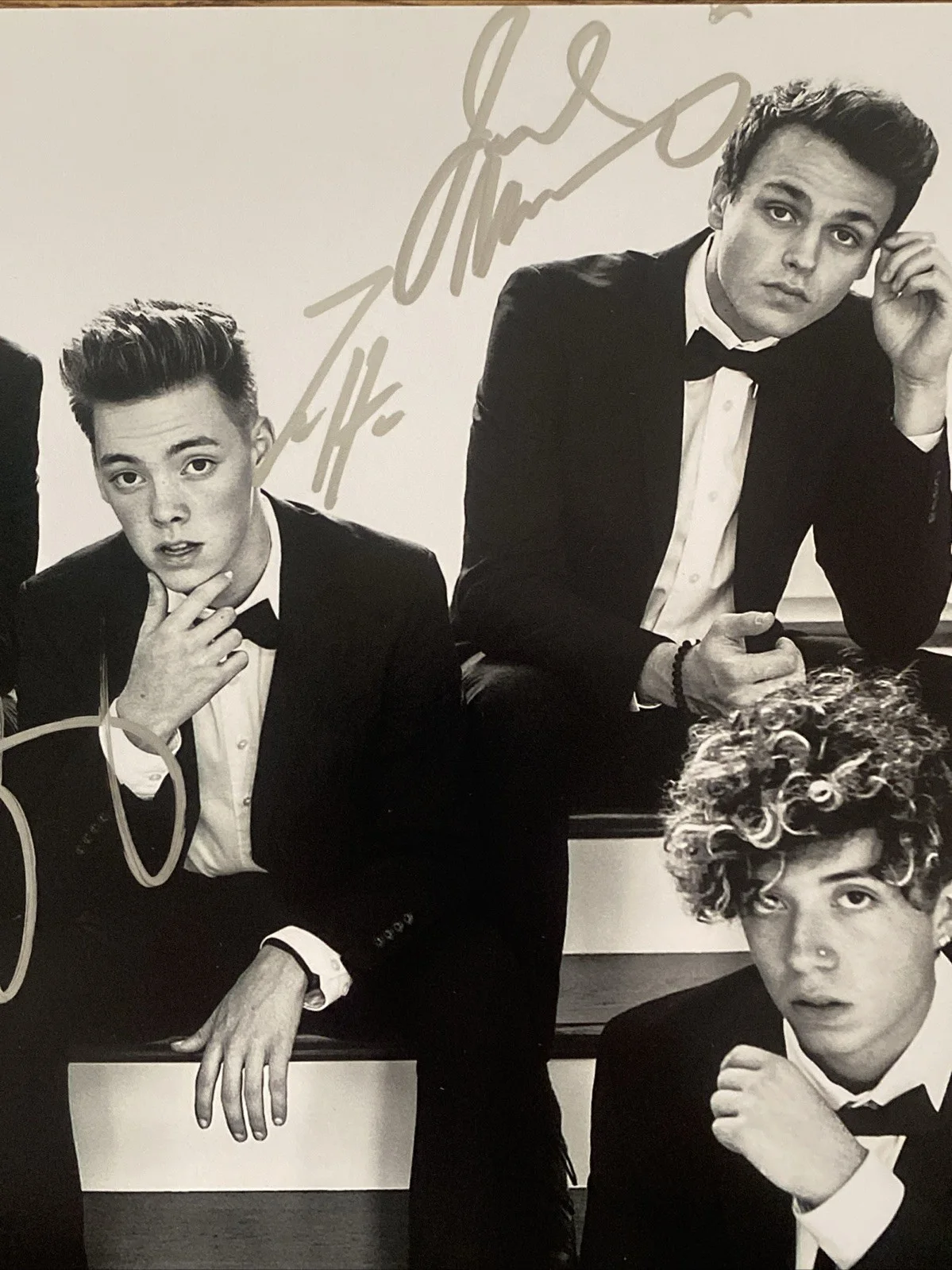 Why Don't We Autographed 8x10 Photo Daniel, Jonah, Corbyn, & Zach Pop Band, изображение 3