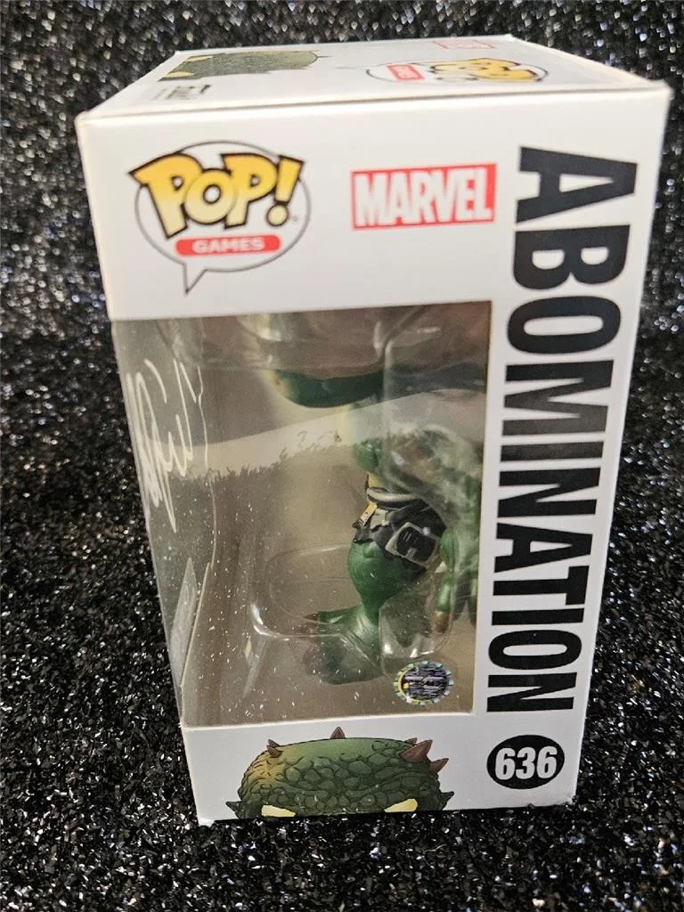 TIM ROTH — TIM ROTH HAND SIGNED AUTOGRAPHED FUNKO POP! 636 MARVEL AVENGERS ABOMINATION COA, image 3