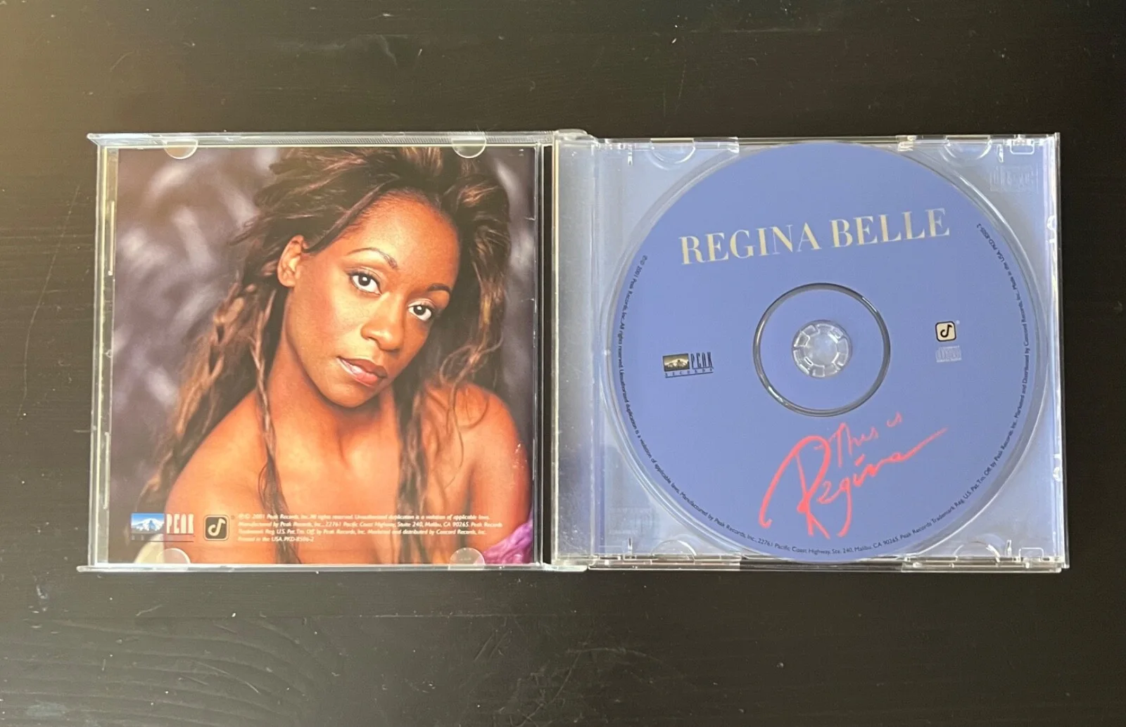 Regina Belle Autographed Signed This is Regina CD R&B Soul, image 5