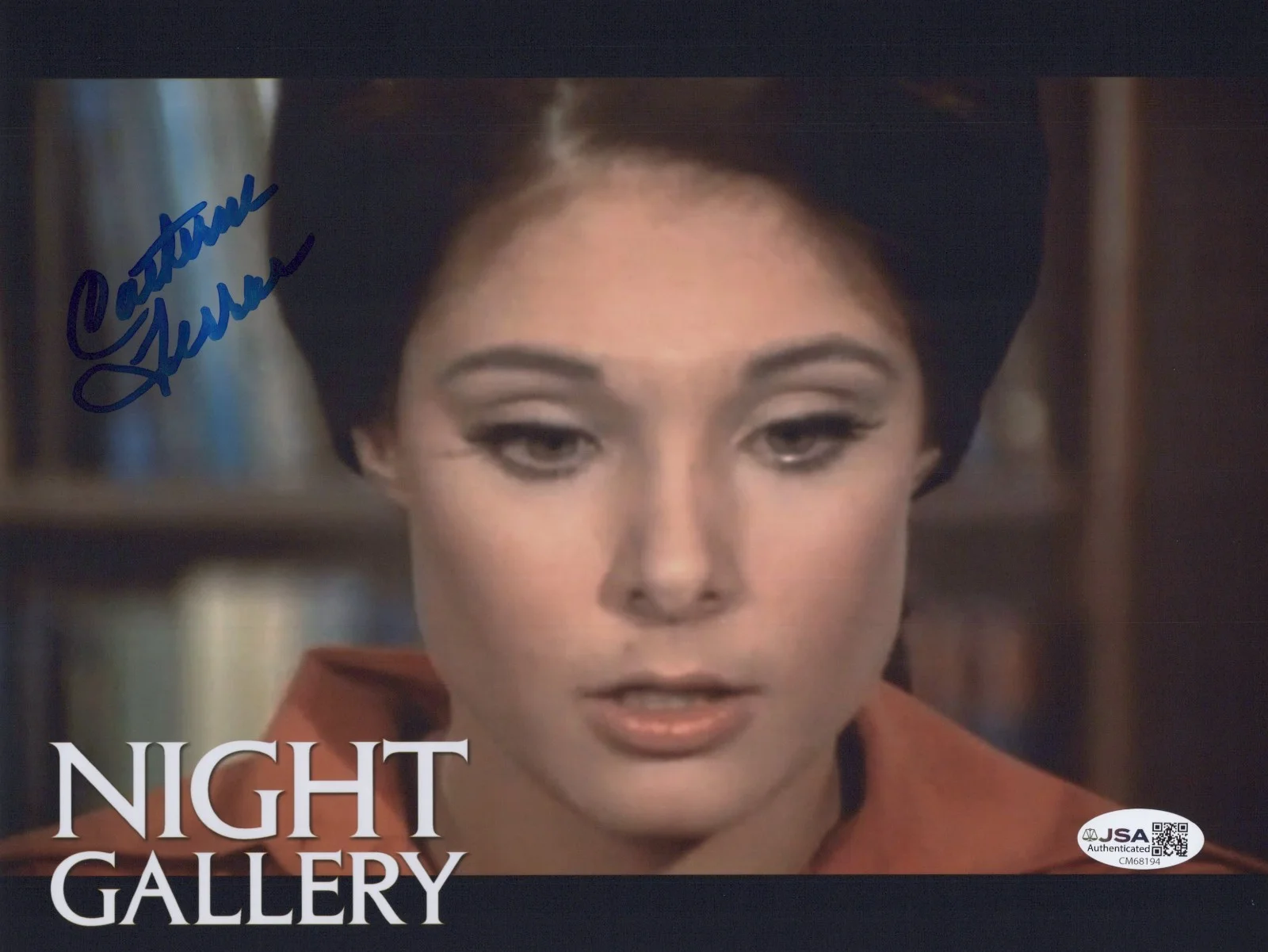CATHERINE FERRAR — CATHERINE FERRAR Signed NIGHT GALLERY 8x10 Photo Autograph JSA COA CERT