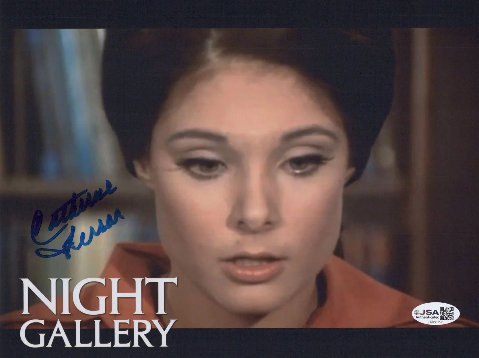 CATHERINE FERRAR — CATHERINE FERRAR Signed NIGHT GALLERY 8x10 Photo Autograph JSA COA CERT