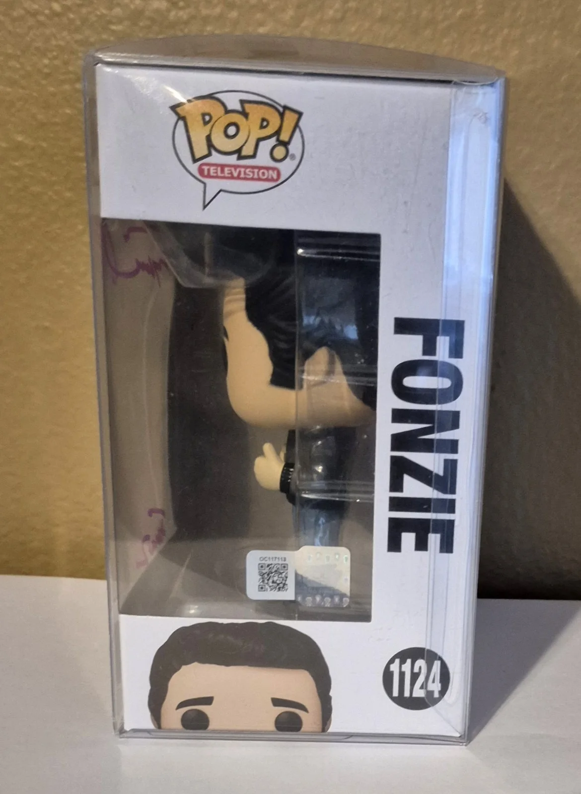 Henry Winkler Autographed Signed Fonzie Happy Days Funko Pop #1124 OC Marketing, изображение 2
