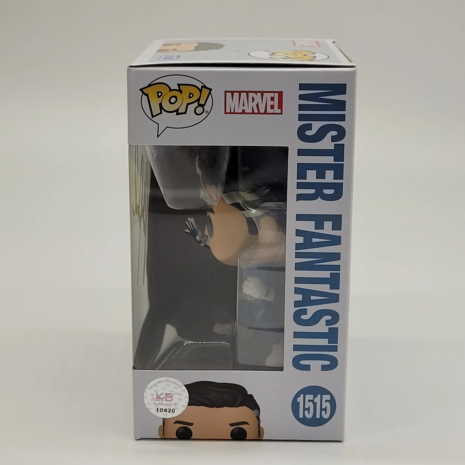 Pedro Pascal — Pedro Pascal Signed Mister Fantastic Funko #1515 W/ Pop Protector, image 5