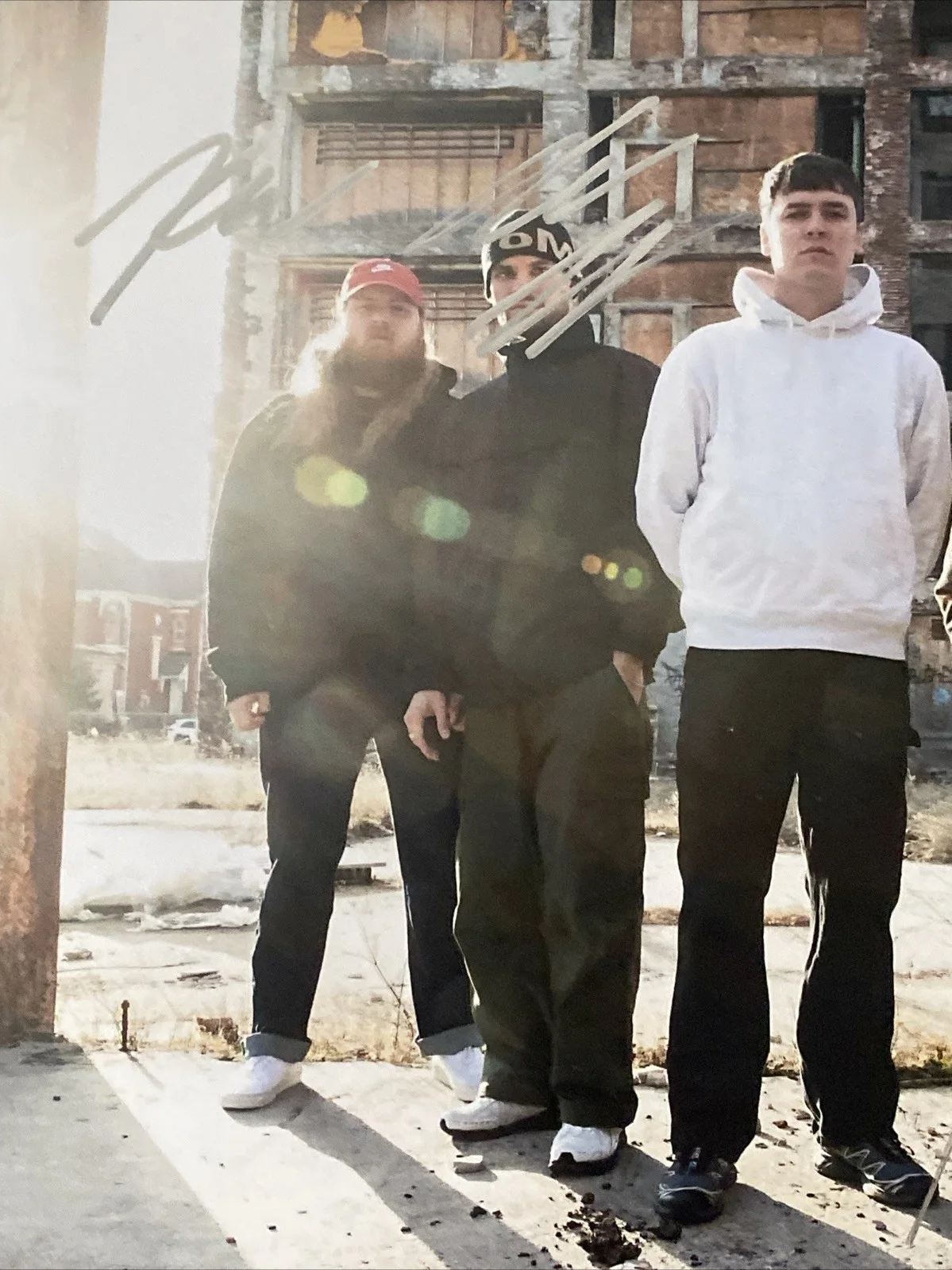 Knocked Loose Autographed 8x10 Photo Isaac, Kevin, Pacsun, Nicko, image 2