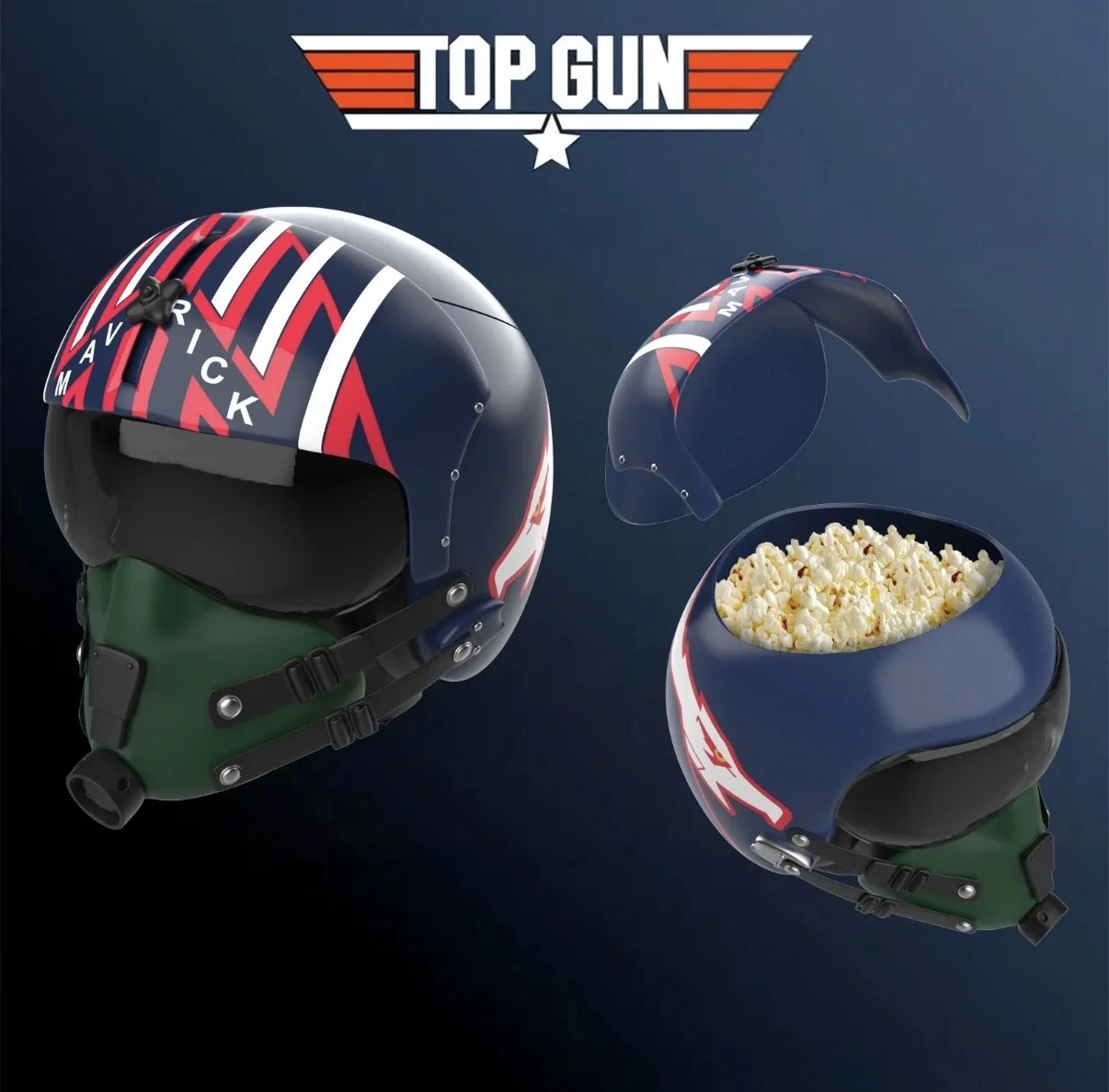 Top Gun Maverick - Special Edition Collectors Helmet Popcorn Bucket, image 2
