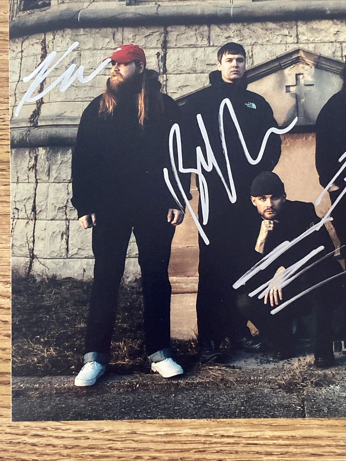 Knocked Loose Autographed 8x10 Photo Full Band Bryan Garris +4, image 2